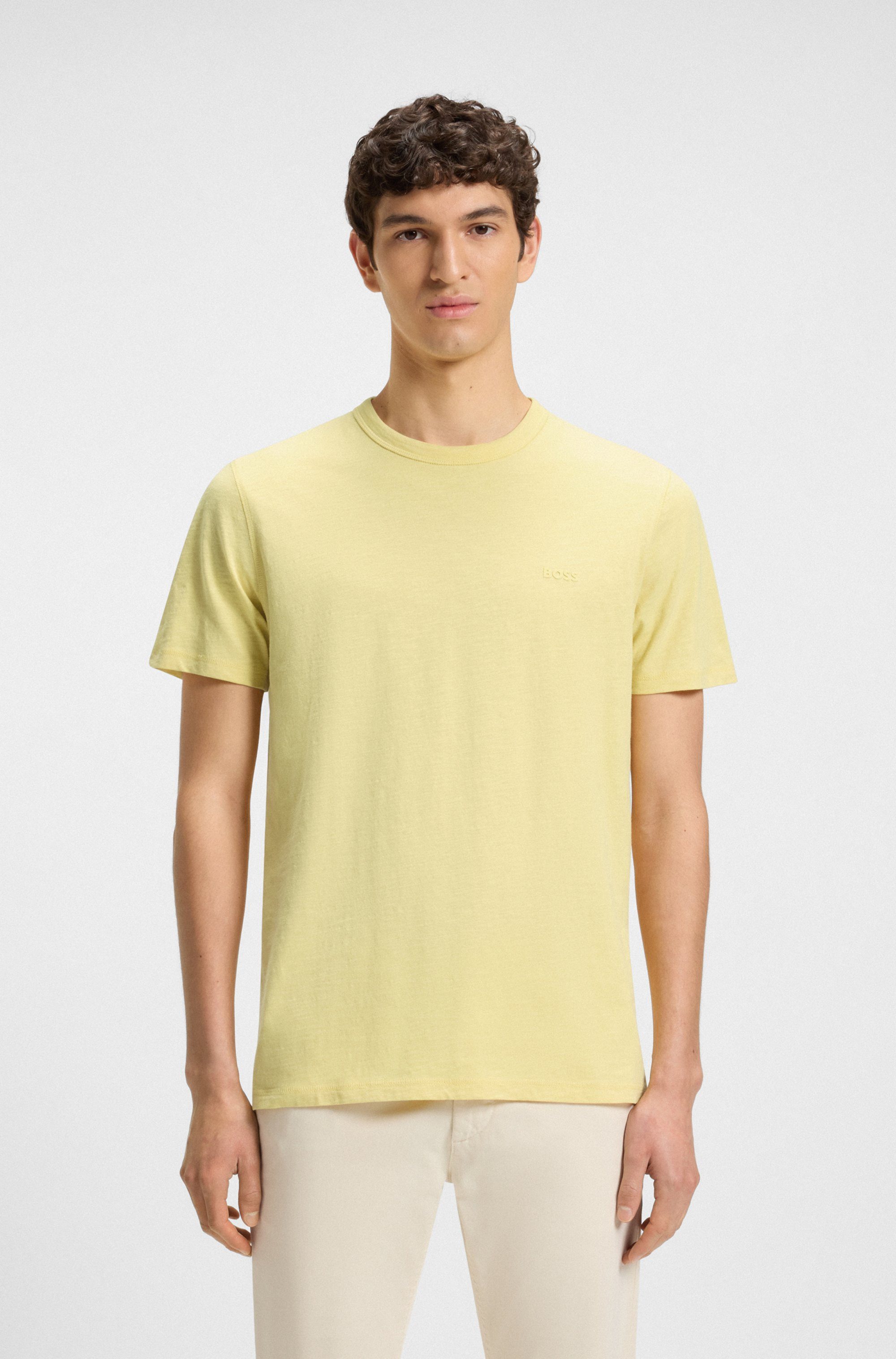 BOSS ORANGE T-Shirt Tegood mit Rundhalsausschnitt günstig online kaufen