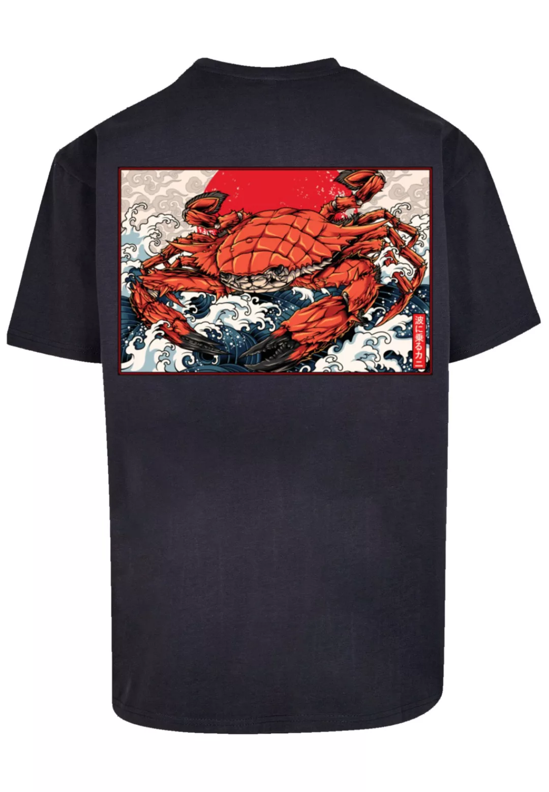 F4NT4STIC T-Shirt "Crab Kanji Japan" günstig online kaufen