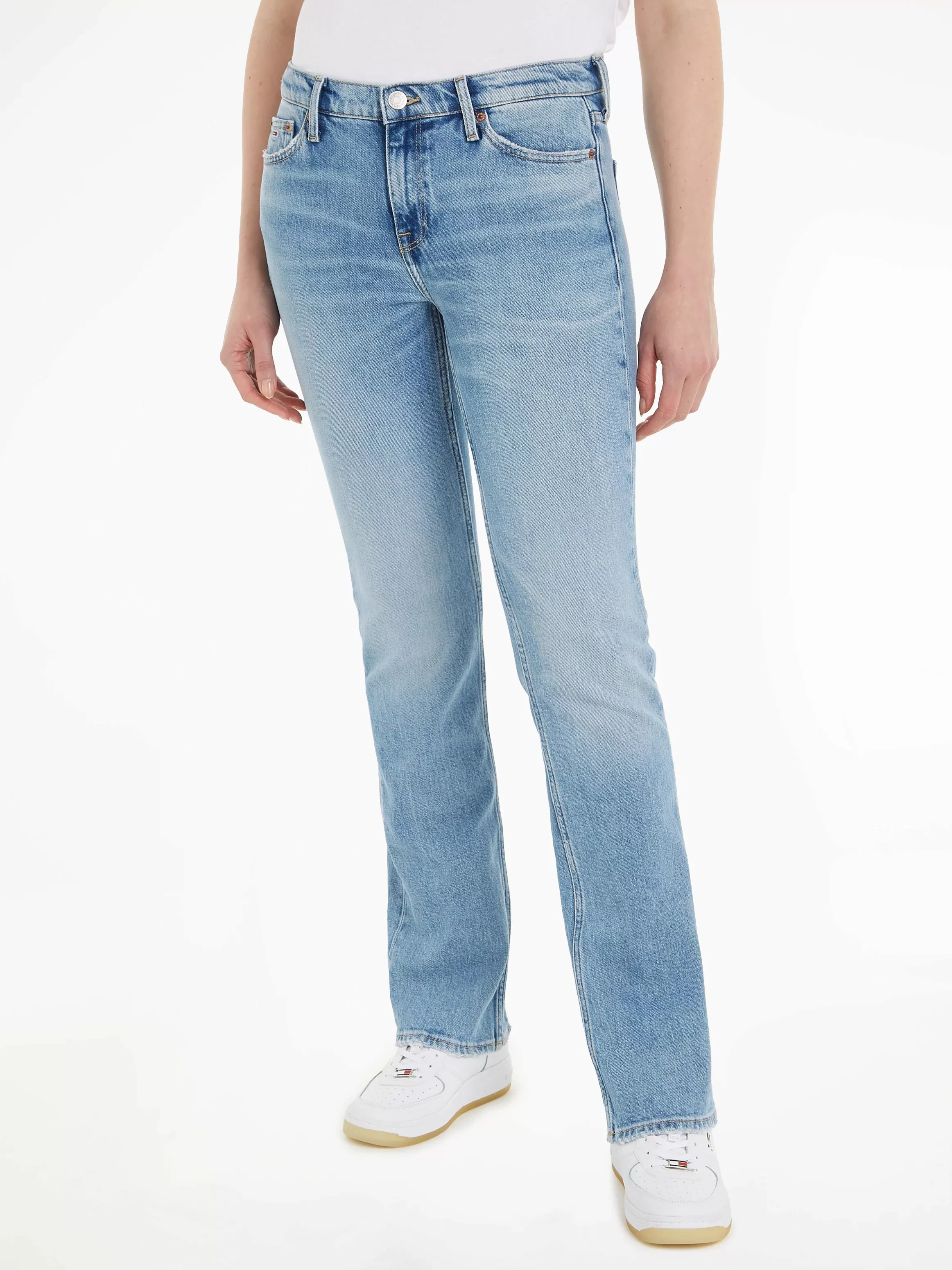 Tommy Jeans Bootcut-Jeans "Maddie", mit Tommy Jeans Markenlabel & Badge günstig online kaufen