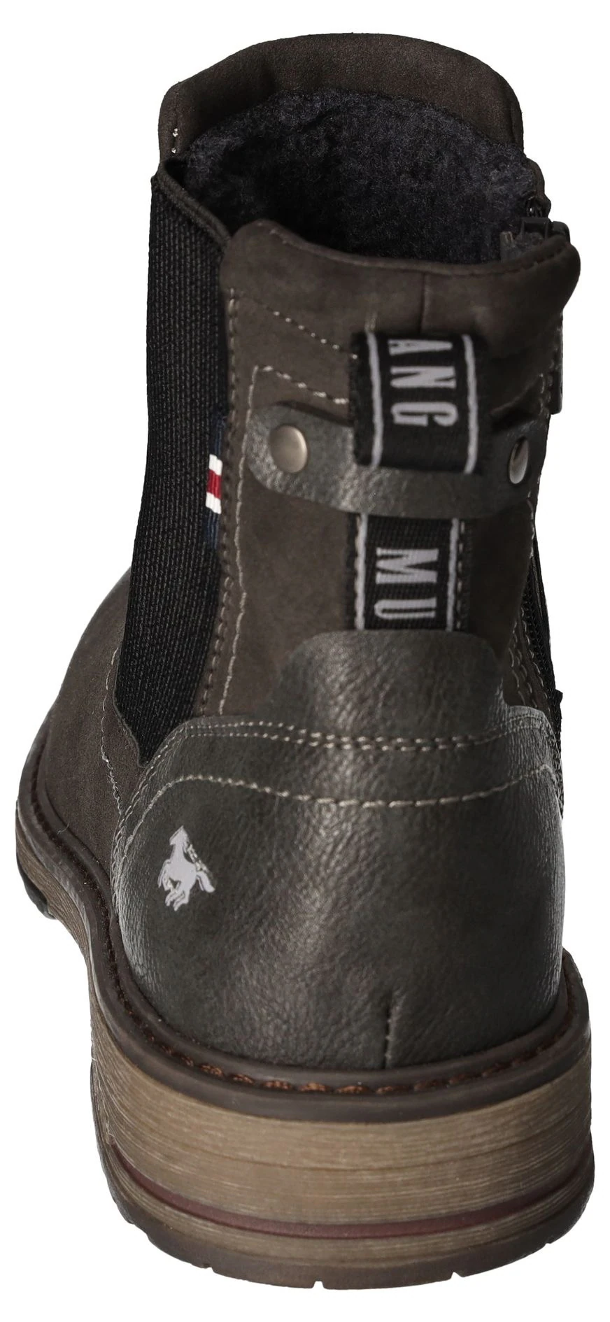 Mustang Shoes Chelseaboots, Schlupfboots, Stiefelette, Blockabsatz, seitlic günstig online kaufen