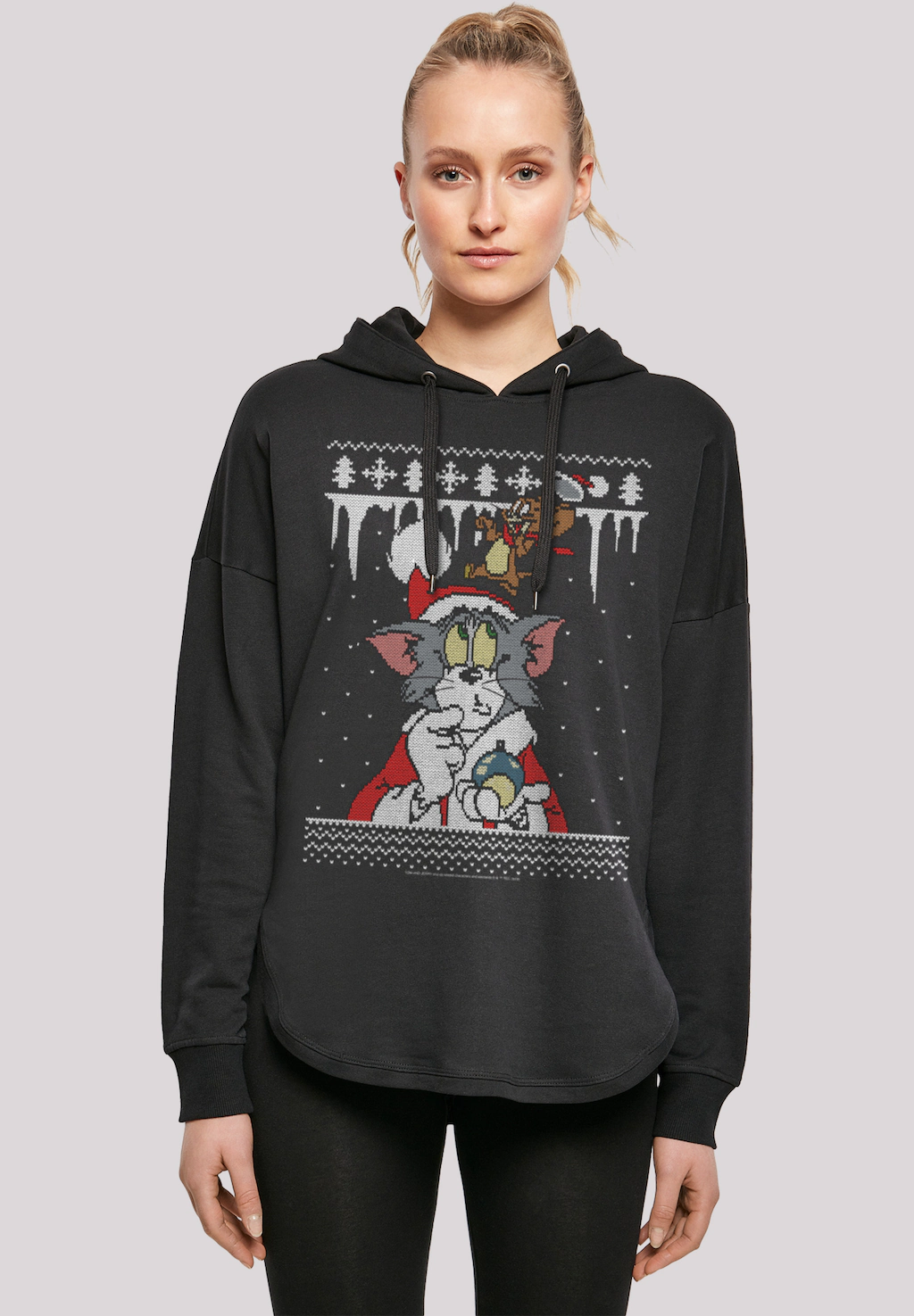 F4NT4STIC Kapuzenpullover "Tom und Jerry Christmas Isle", Print günstig online kaufen