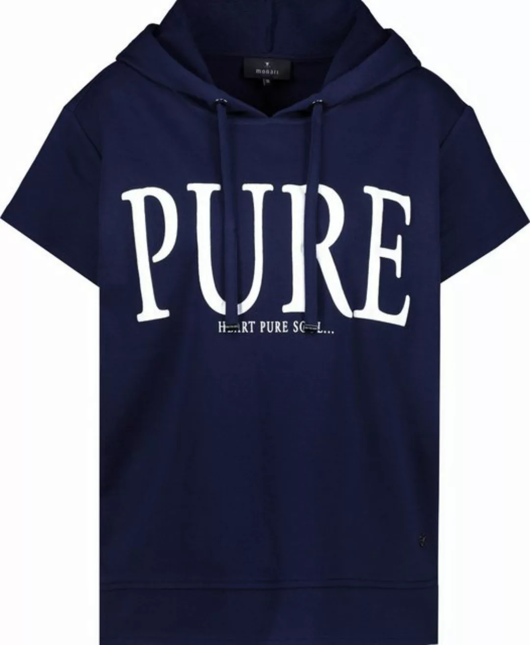 Monari Kapuzensweatshirt mit Schriftzug günstig online kaufen