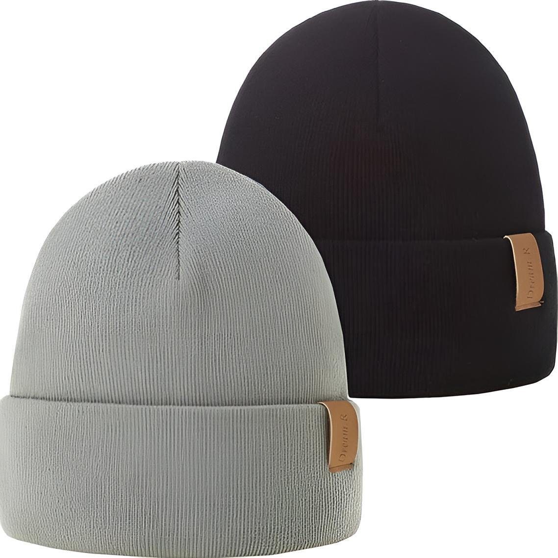 Diyarts Beanie (Modische Wintermütze, 2-St., 2er günstig online kaufen