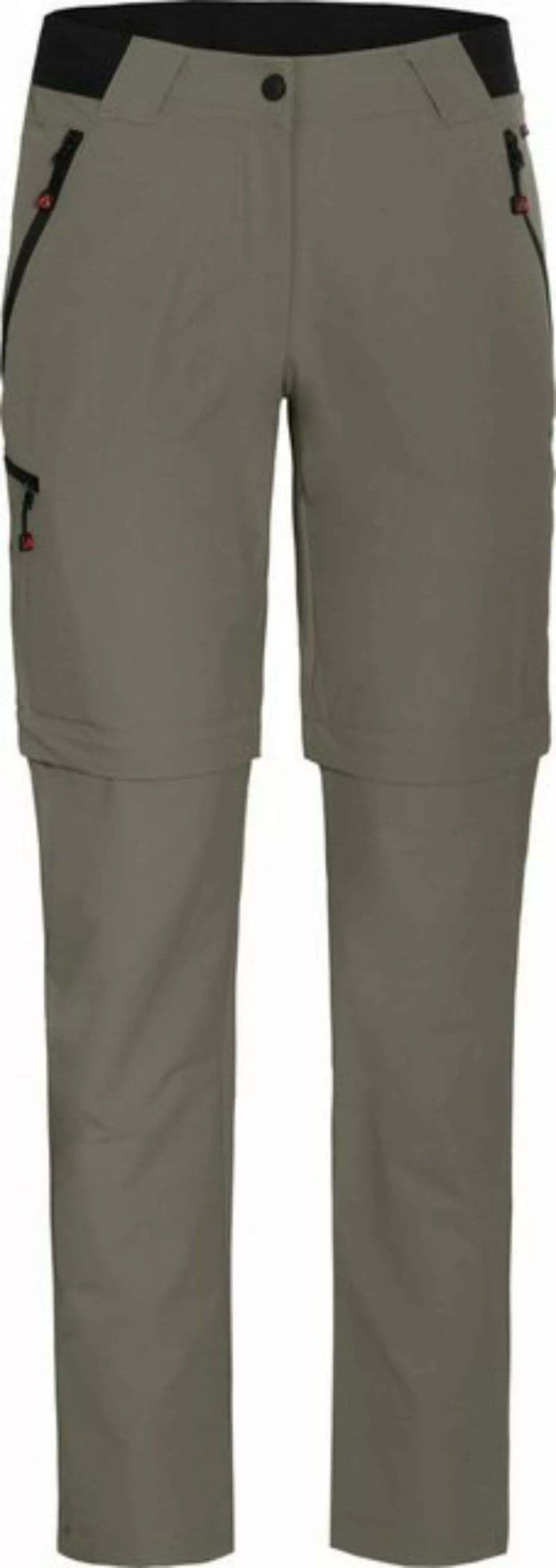 Bergson Zip-off-Hose VIDAA COMFORT Zipp-Off Damen Wanderhose, leicht, strap günstig online kaufen