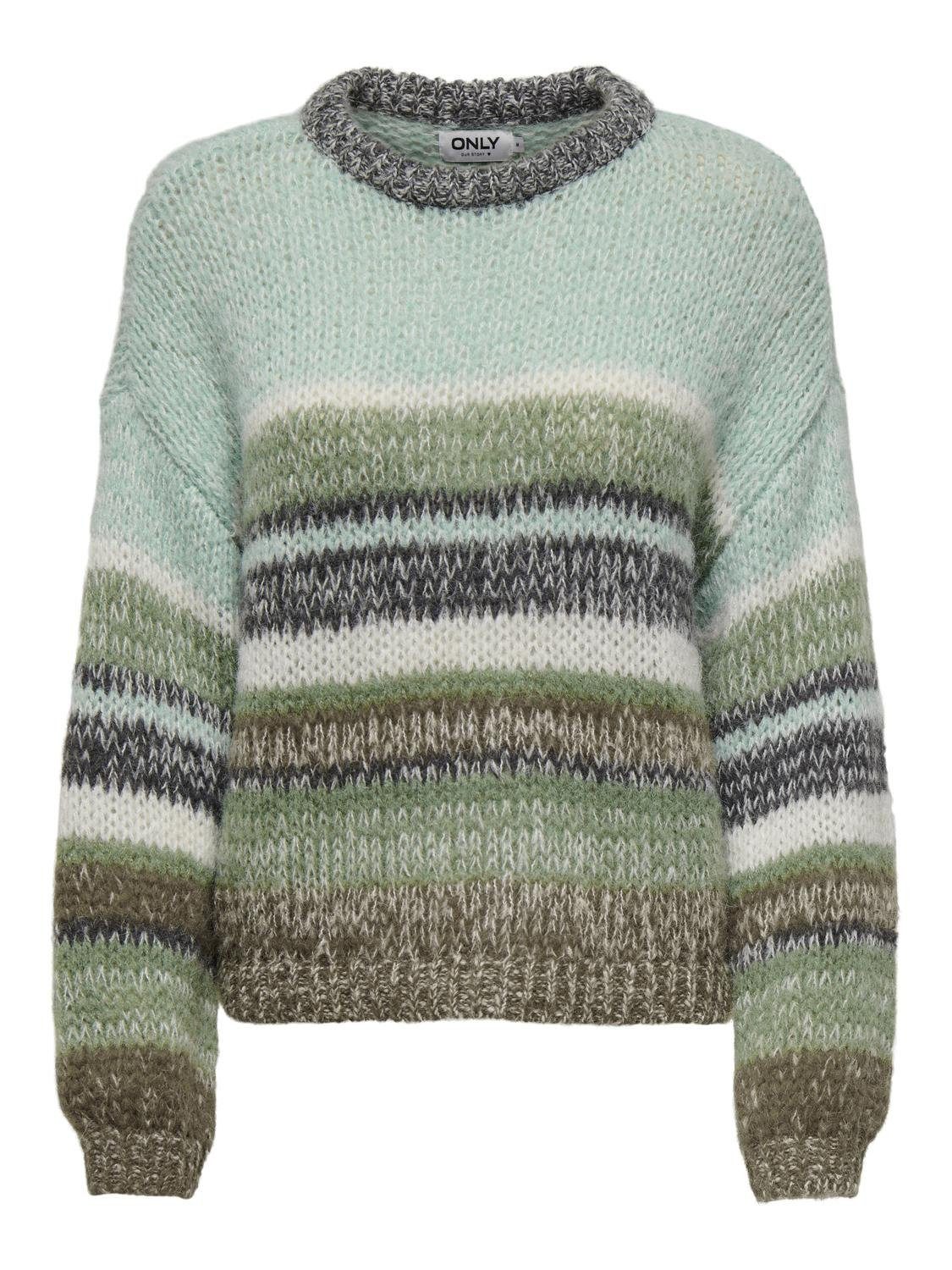 ONLY Rundhalspullover ONLALYSSA L/S LIFE O-NECK günstig online kaufen