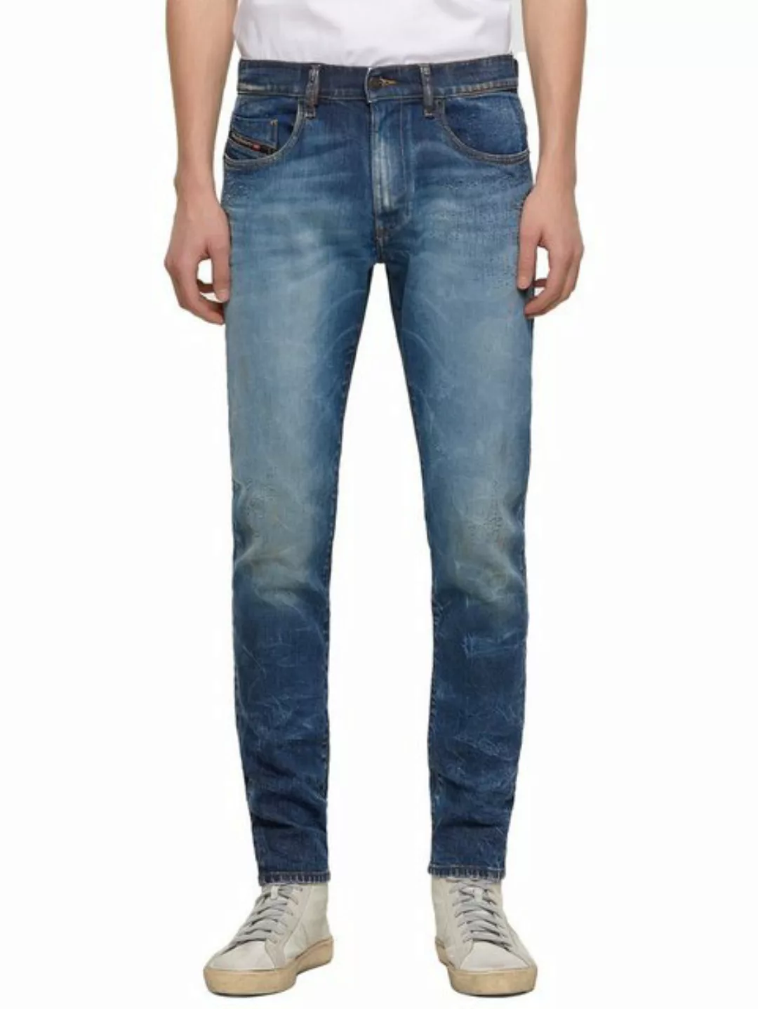 Diesel Slim-fit-Jeans Handgefertigter Dirty Look - D-Strukt 009NT - Länge:3 günstig online kaufen