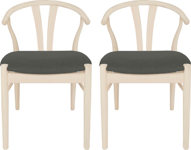 Hammel Furniture Holzstuhl "Findahl by Hammel Frida", (Set), 2 St., Stoff, günstig online kaufen