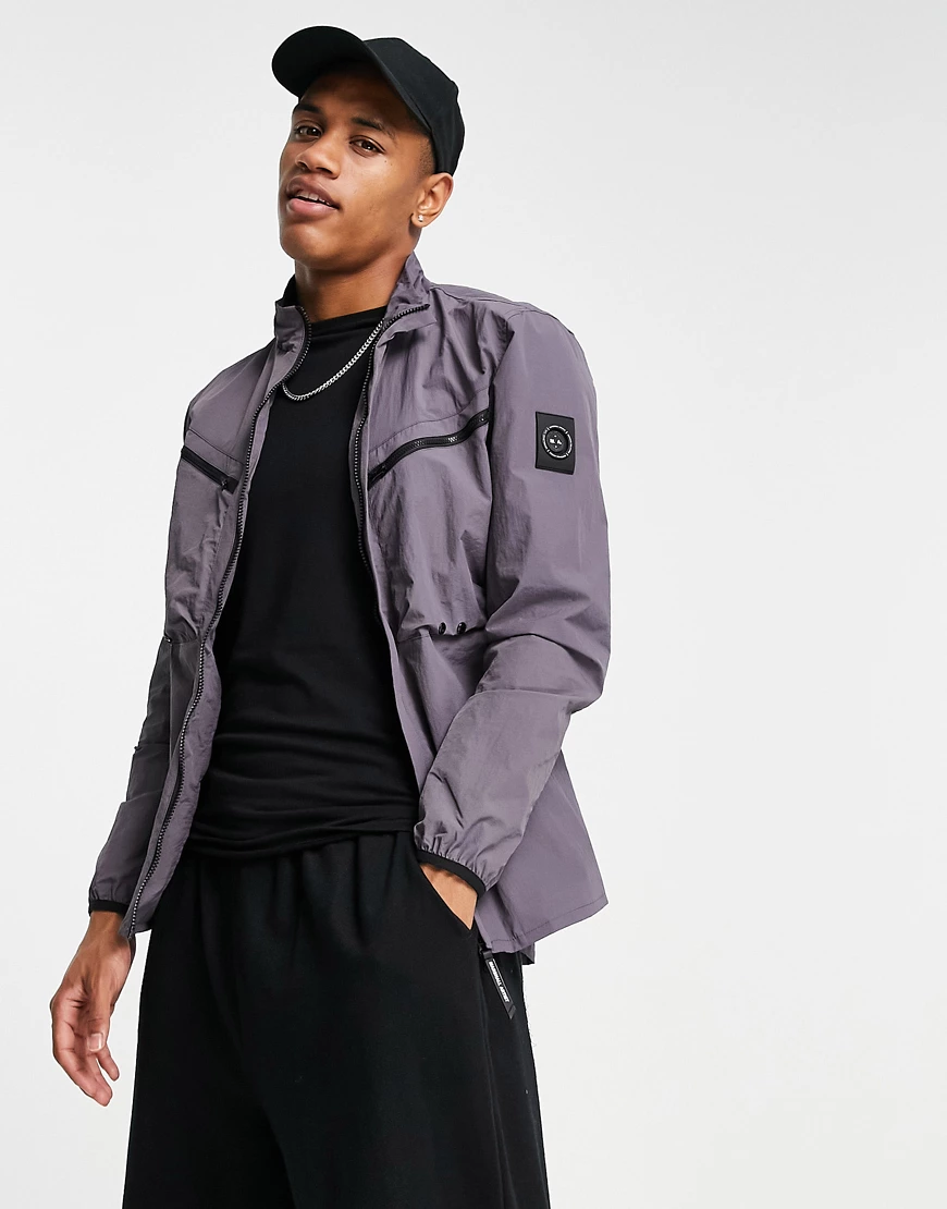 Marshall Artist – Airscape – Hemdjacke in Malve-Violett günstig online kaufen