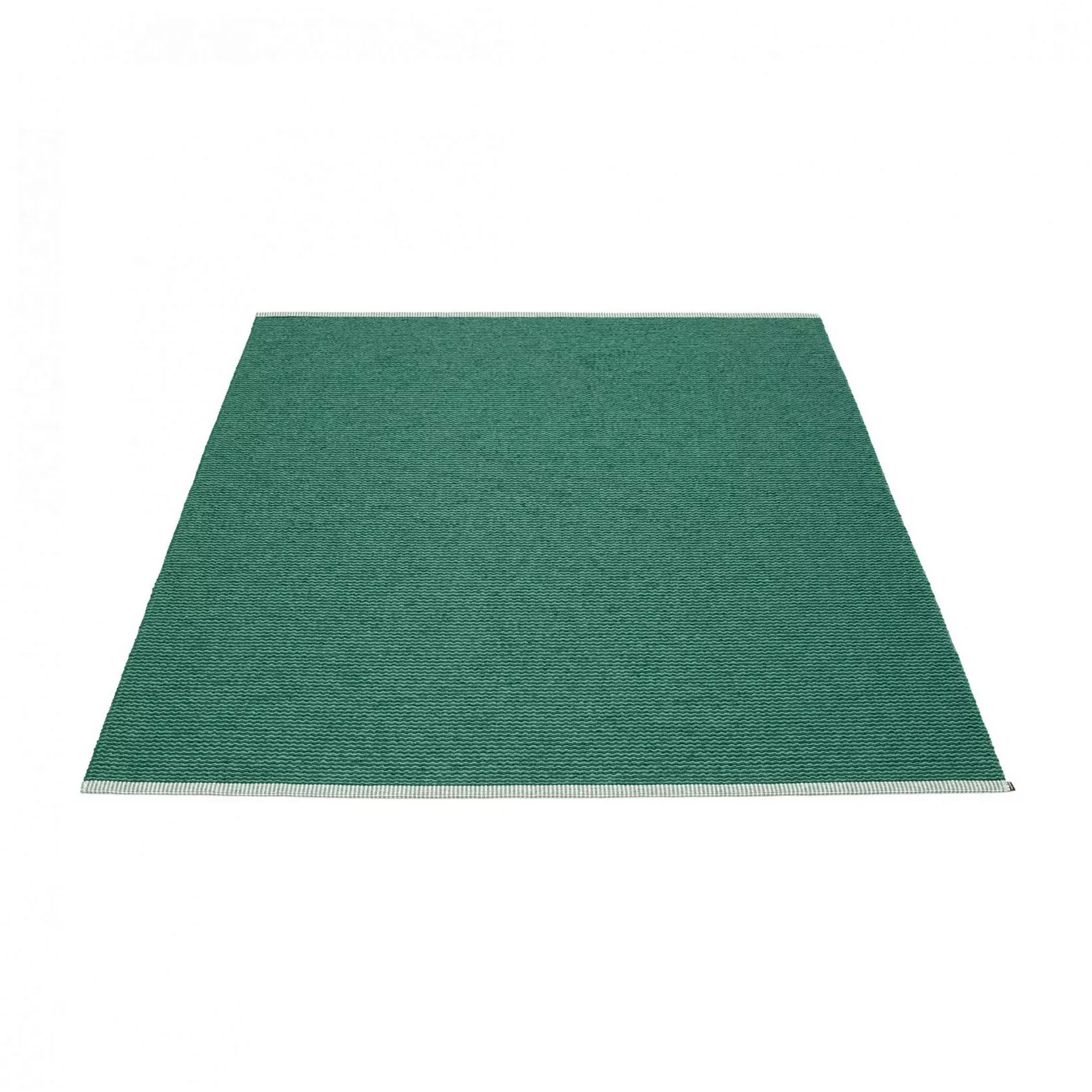 pappelina - Mono Teppich 180x220cm - dunkelgrün - jade/LxB 220x180cm/für In günstig online kaufen