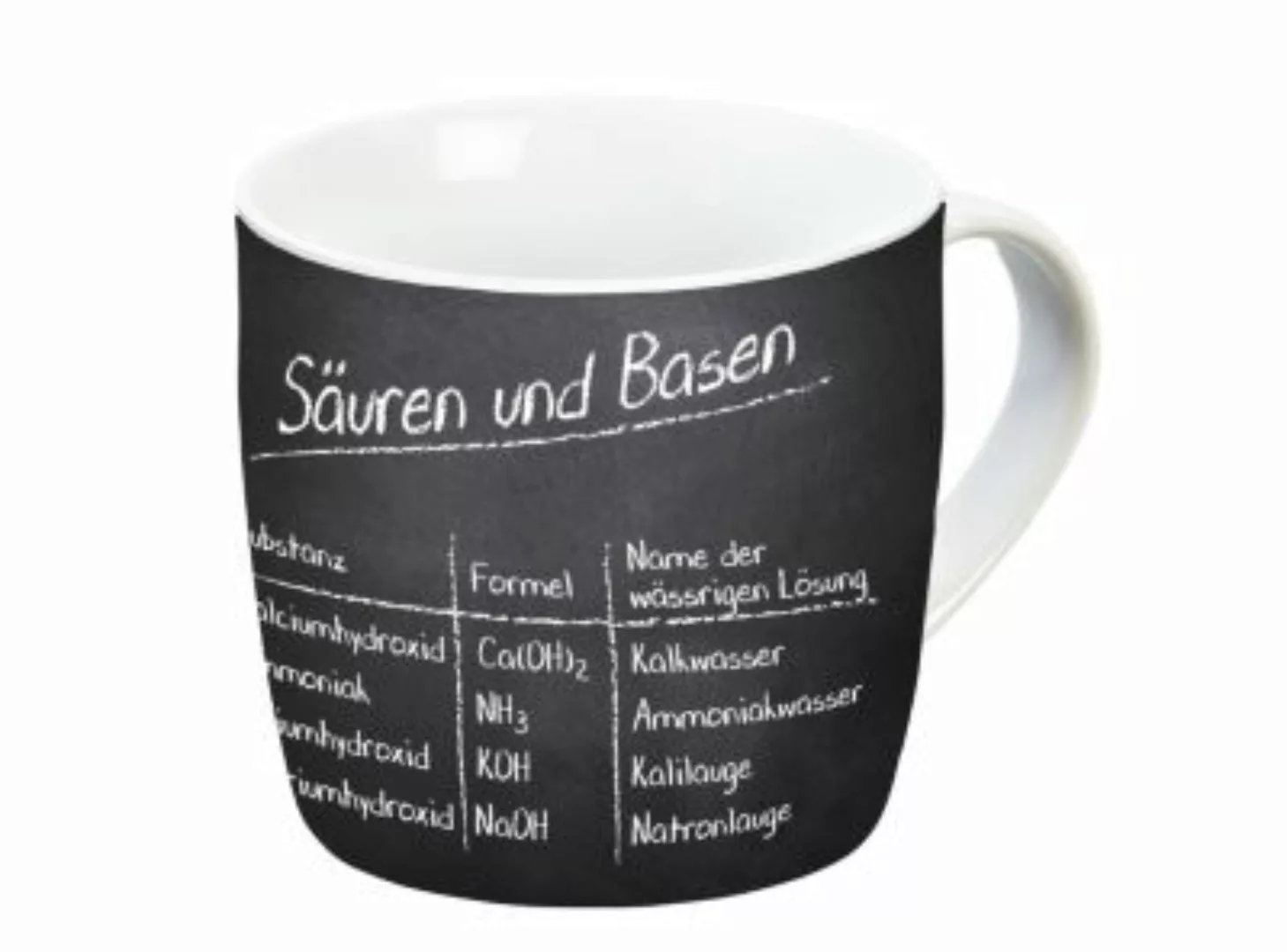 Geda Labels Tasse Chemie Säuren & Basen 300ml Tassen bunt günstig online kaufen