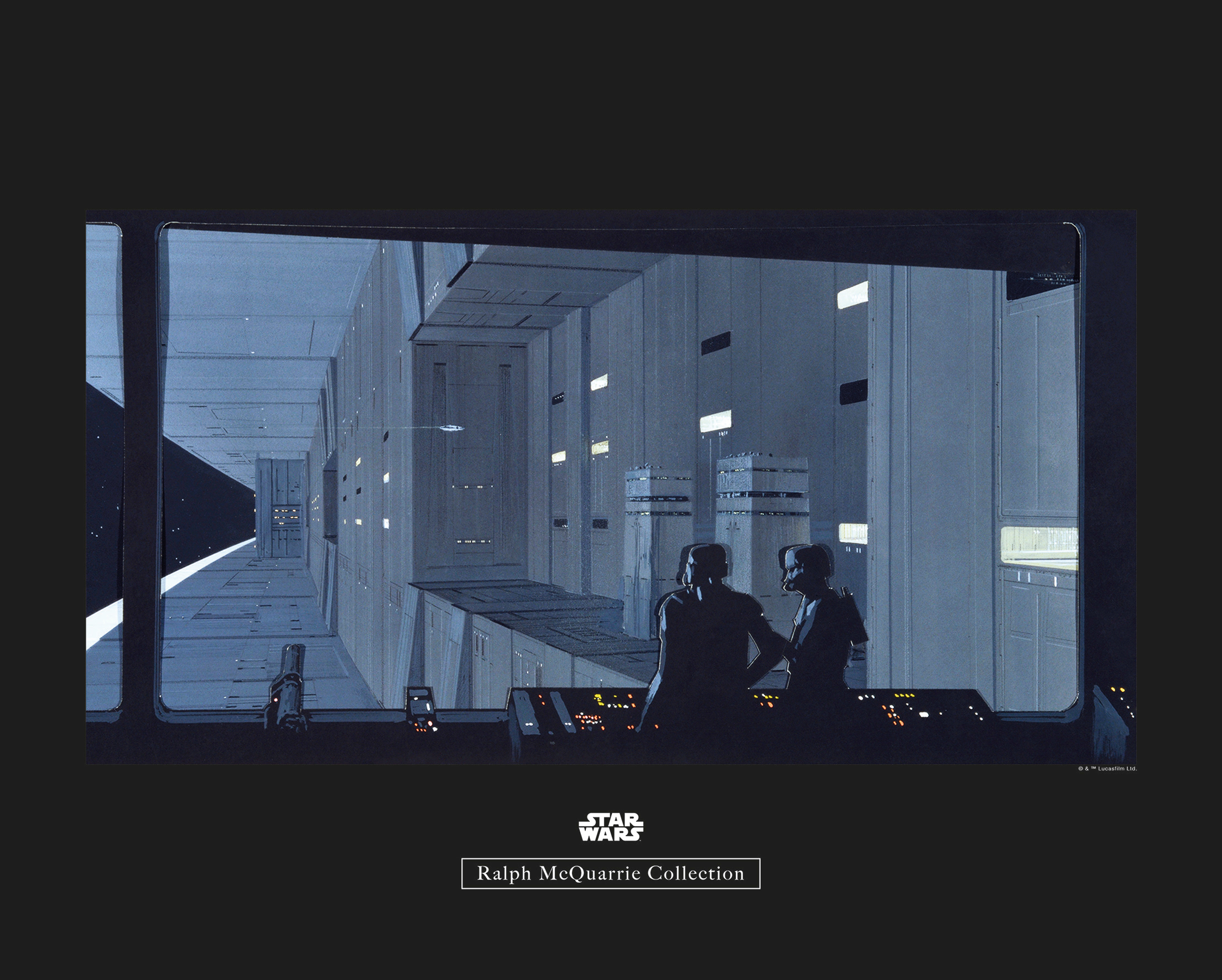 Komar Poster »Star Wars Classic RMQ Death Star Control«, Star Wars, (1 St.) günstig online kaufen