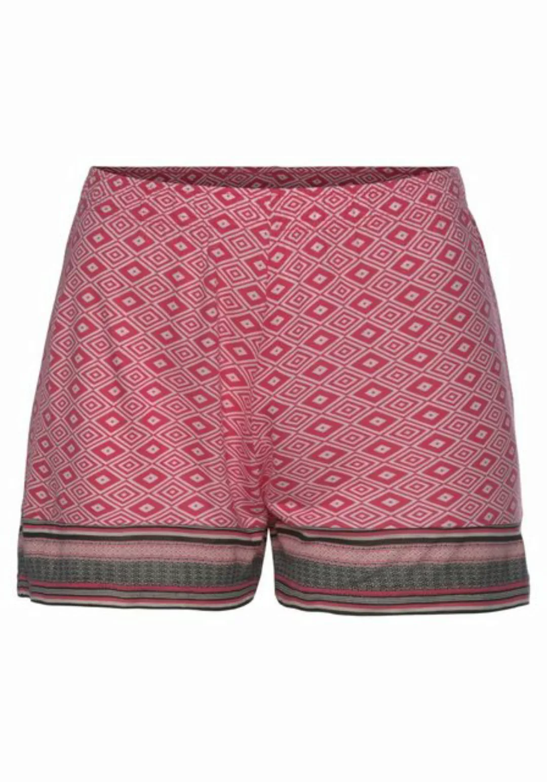 Vivance Dreams Schlafshorts in schönem Ethno-Design günstig online kaufen