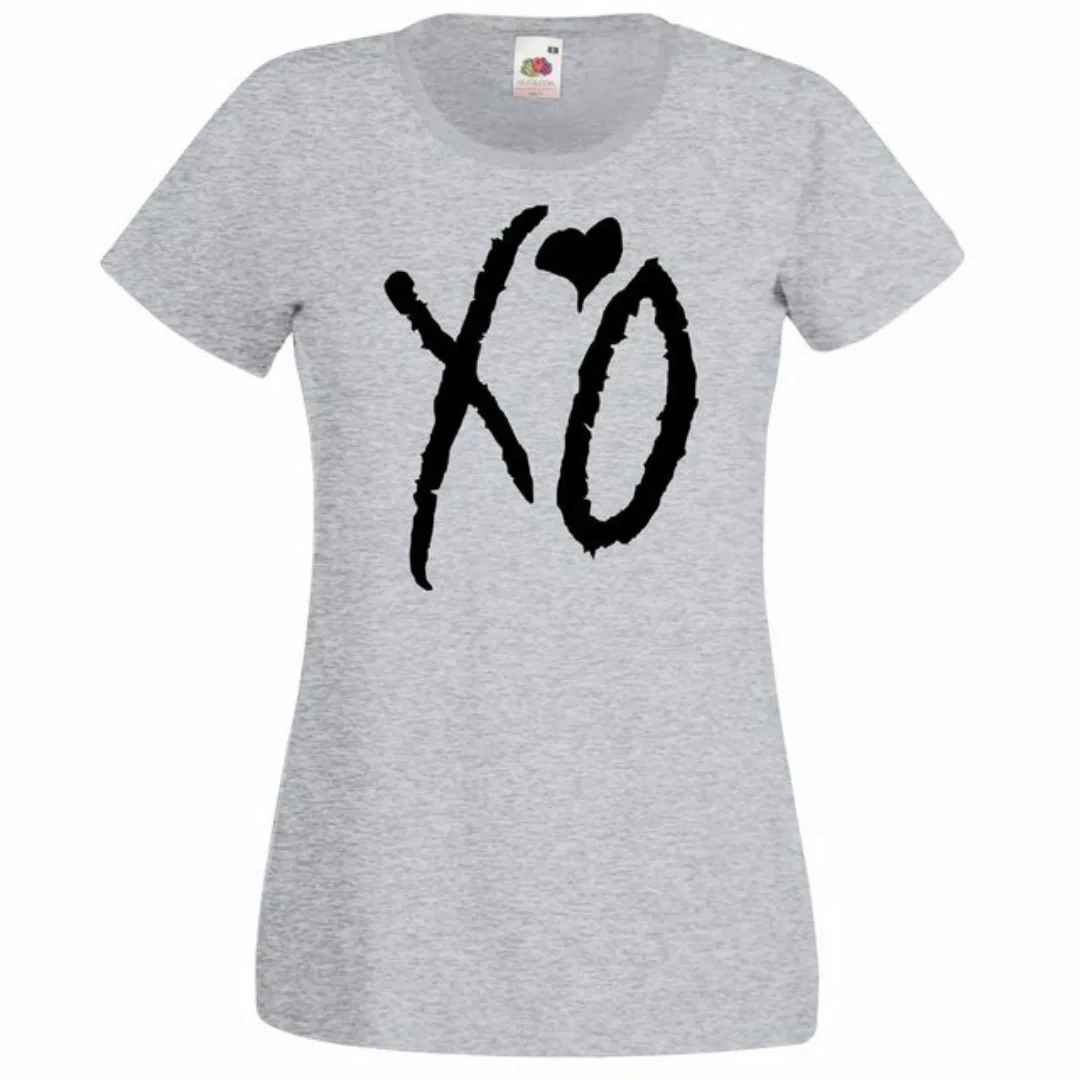 Youth Designz T-Shirt XO Damen T-Shirt mit trendigem Logo günstig online kaufen