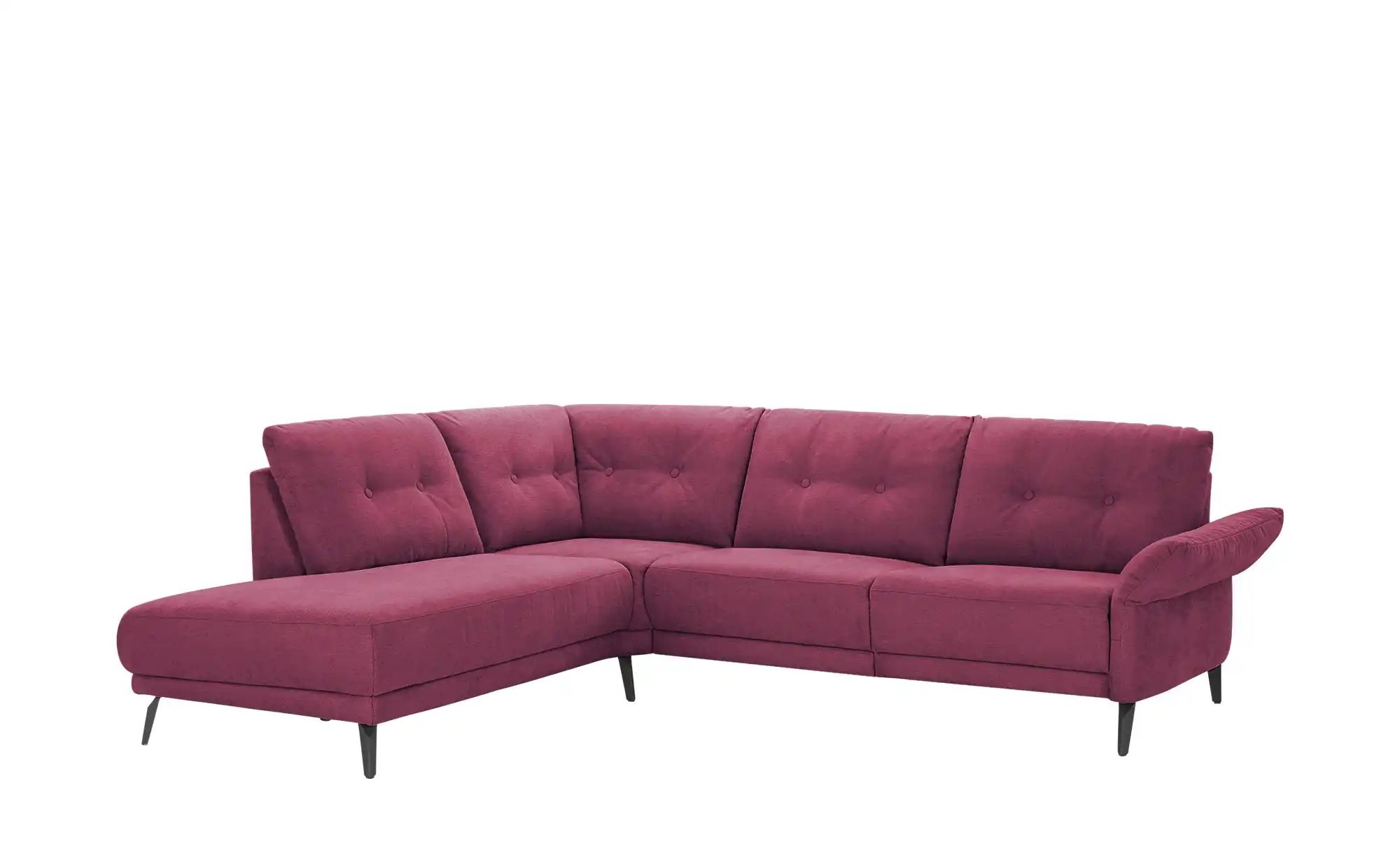 Jette Home Ecksofa   Scope ¦ rot ¦ Maße (cm): B: 258 H: 88 T: 221 Polstermö günstig online kaufen