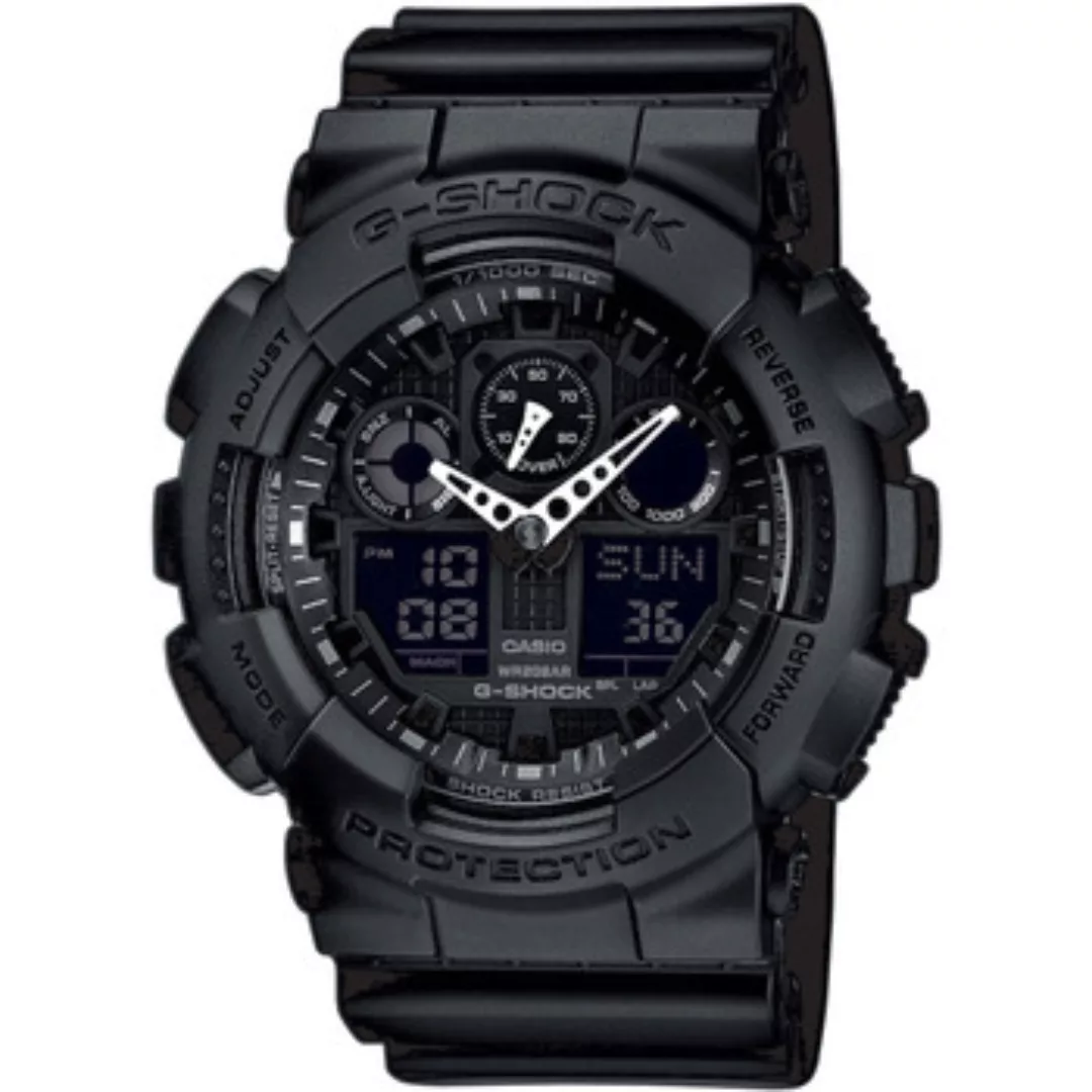 CASIO G-SHOCK Chronograph GA-100-1A1ER, Quarzuhr,Armbanduhr,Herrenuhr,digit günstig online kaufen