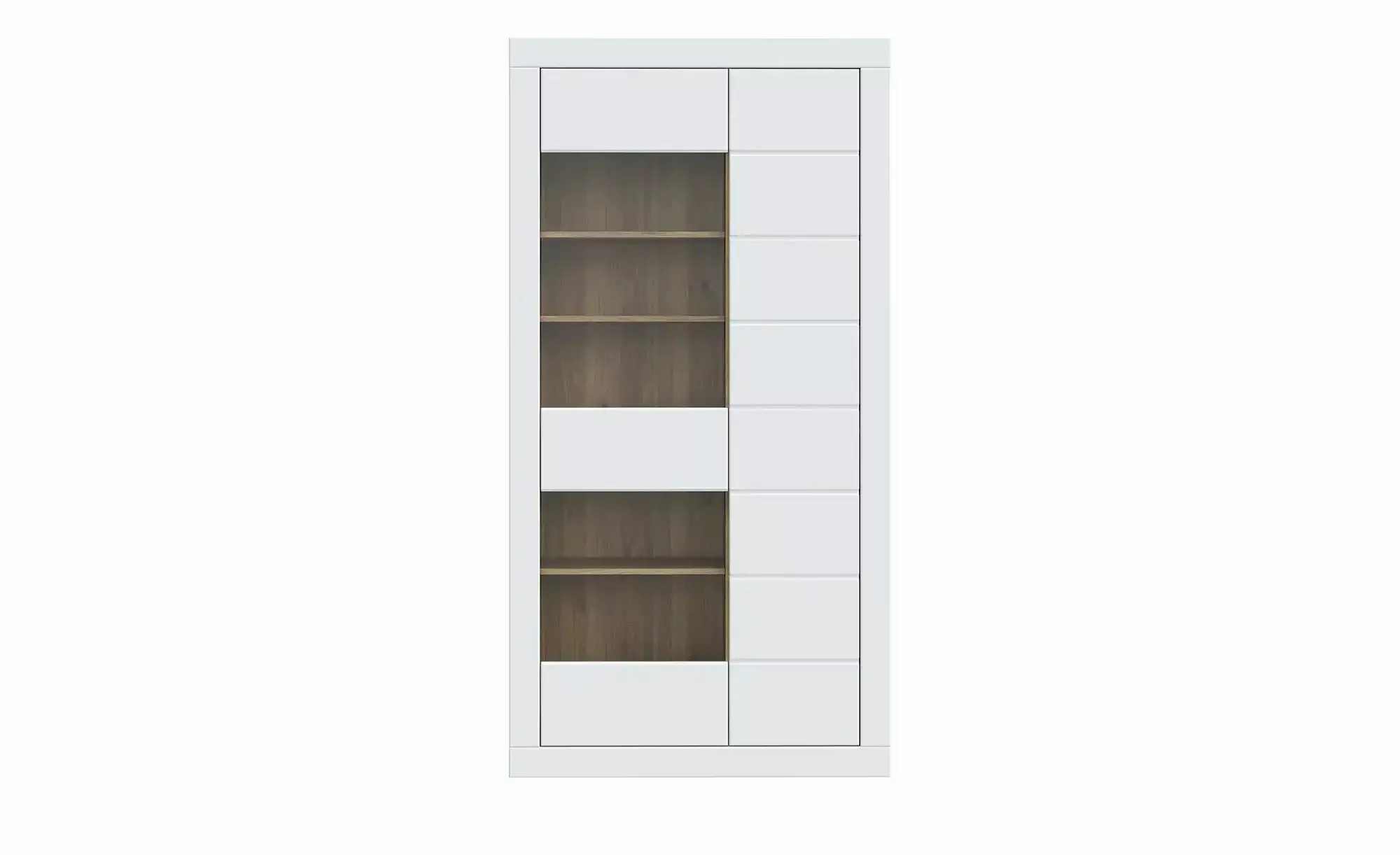 FORTE Vitrine "Lefkadas, Breite 101cm, Höhe 196cm", Highboardvitrine, griff günstig online kaufen