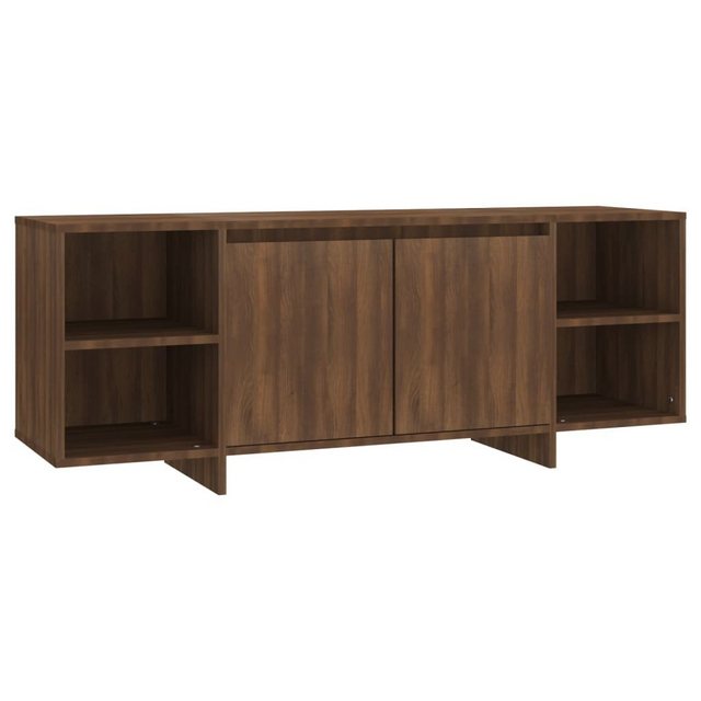 furnicato TV-Schrank Braun Eichen-Optik 130x35x50 cm Holzwerkstoff (1-St) günstig online kaufen