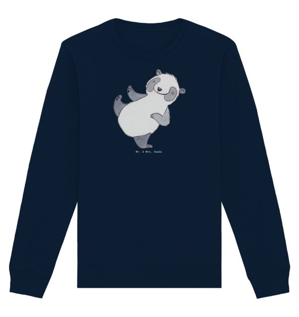 Mr. & Mrs. Panda Longpullover Panda Kampfkunst Größe M - French Navy - Gesc günstig online kaufen