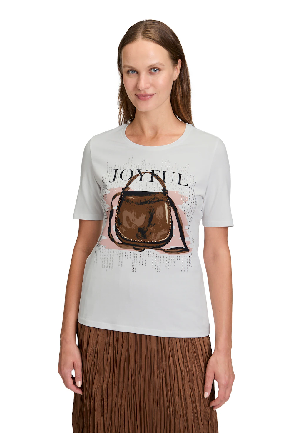 Betty Barclay Kurzarmshirt "Betty Barclay Damen Basic Shirt mit Aufdruck", günstig online kaufen