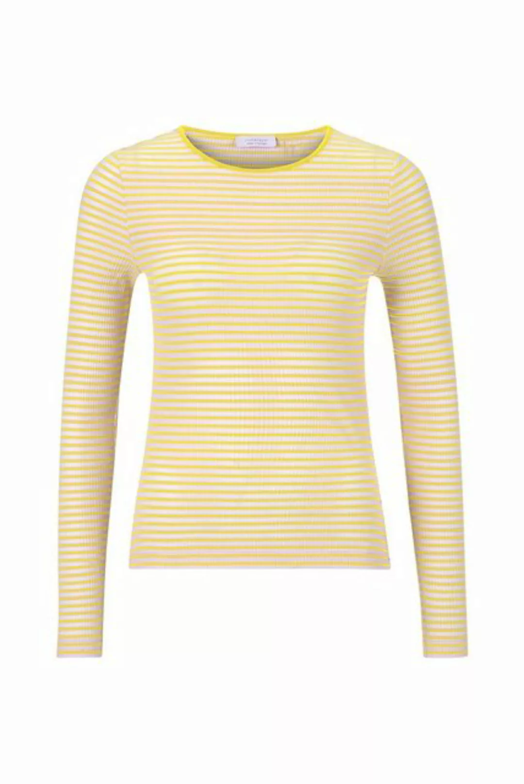 Rich & Royal T-Shirt Organic Rib Longsleeve Striped günstig online kaufen