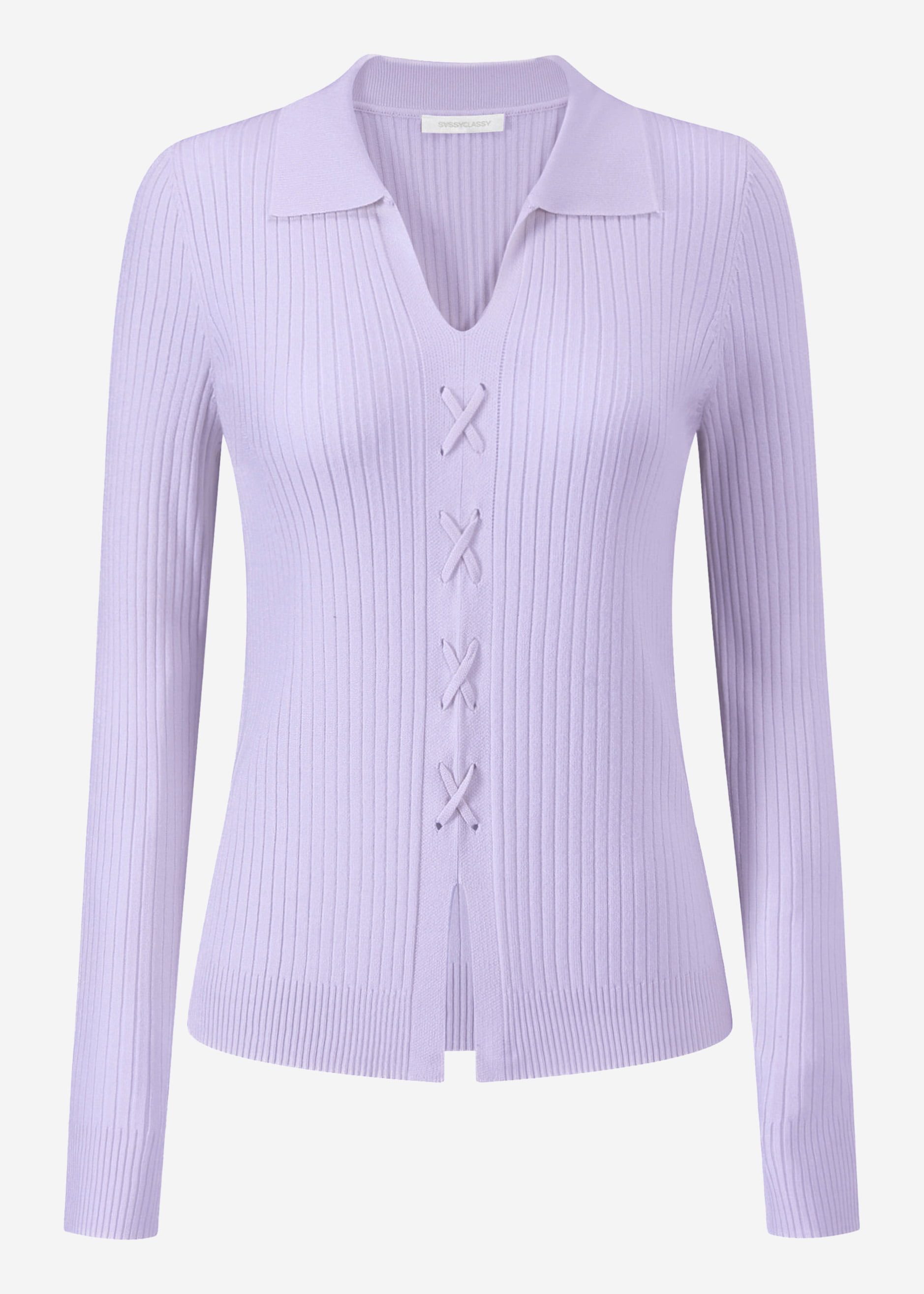 SASSYCLASSY Langarmshirt Geripptes Langarmshirt Damen mit günstig online kaufen