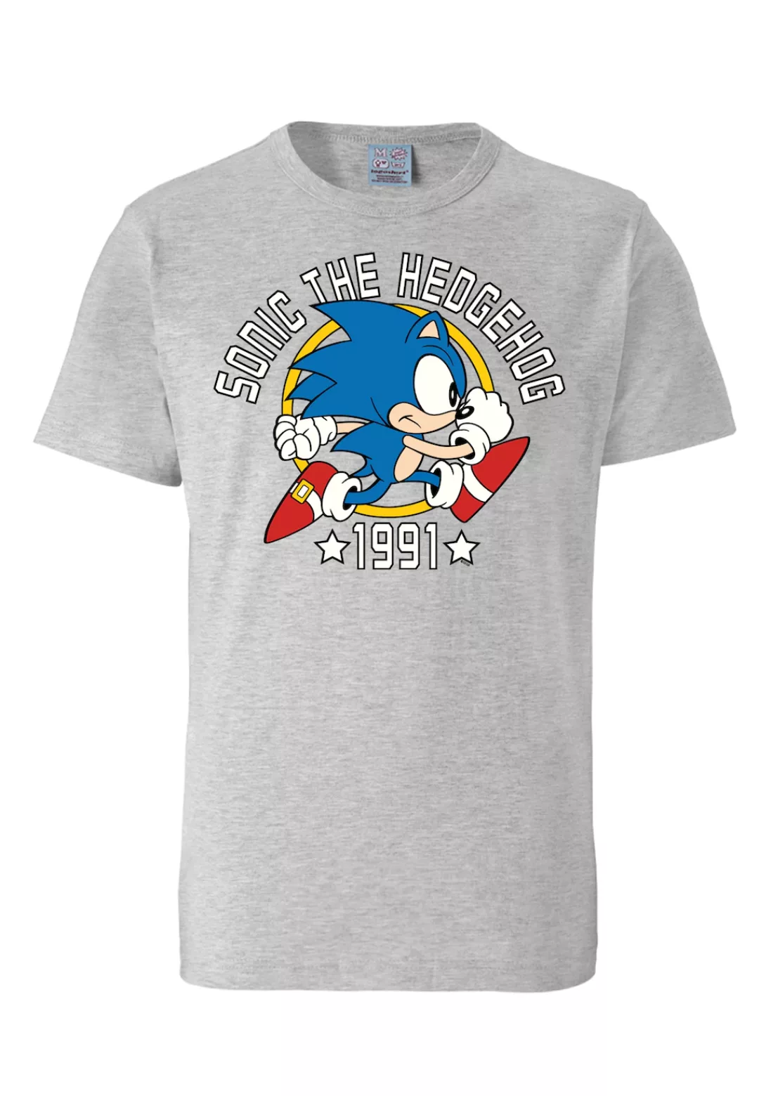 LOGOSHIRT T-Shirt "Sonic The Hedgehog - 1991", mit lizenziertem Print günstig online kaufen