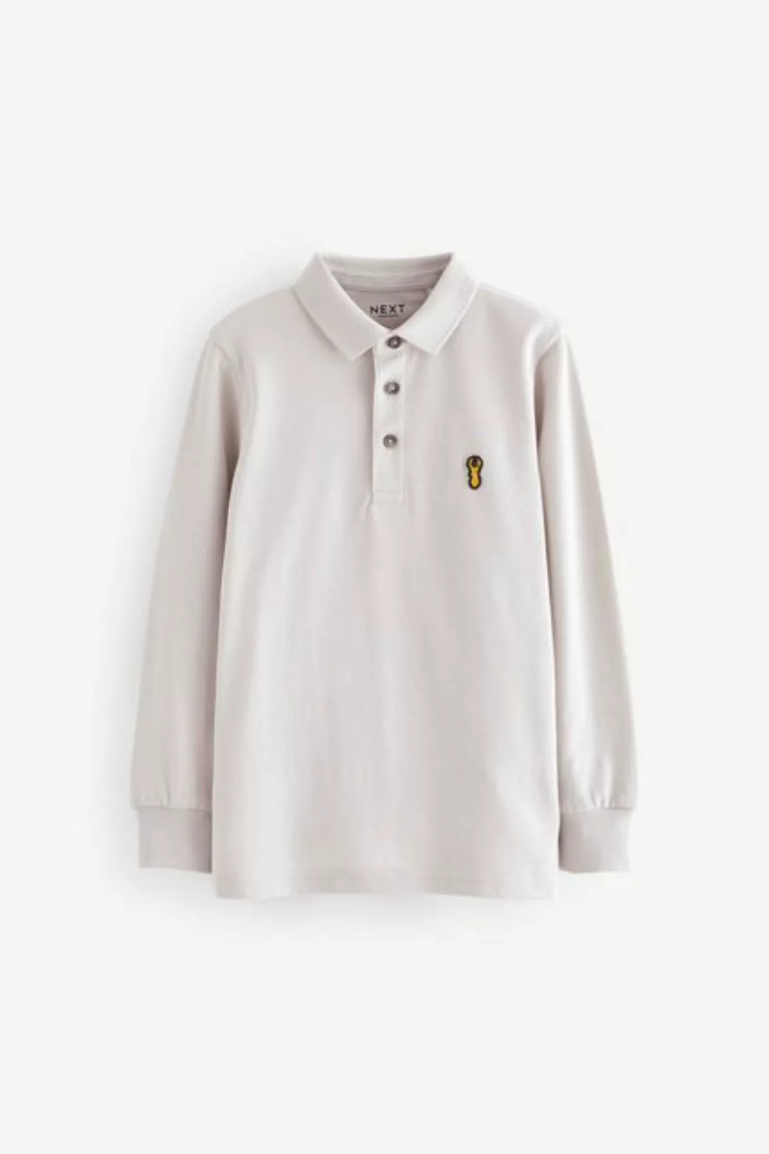 Next Langarm-Poloshirt Langärmeliges Polo-Shirt (1-tlg) günstig online kaufen