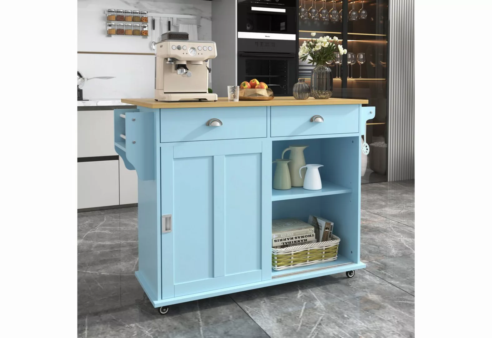 GLIESE Buffet 112x40(70)x94 cm cm großer Küchenbuffet, für Esszimmer, Küche günstig online kaufen