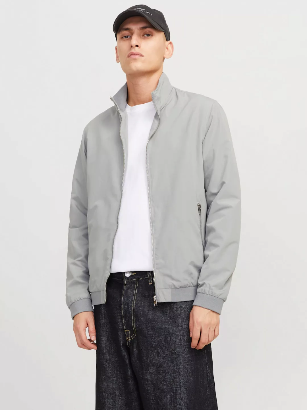 Jack & Jones Blouson "JJERUSH HARRINGTON BOMBER NOOS", ohne Kapuze, mit Ste günstig online kaufen