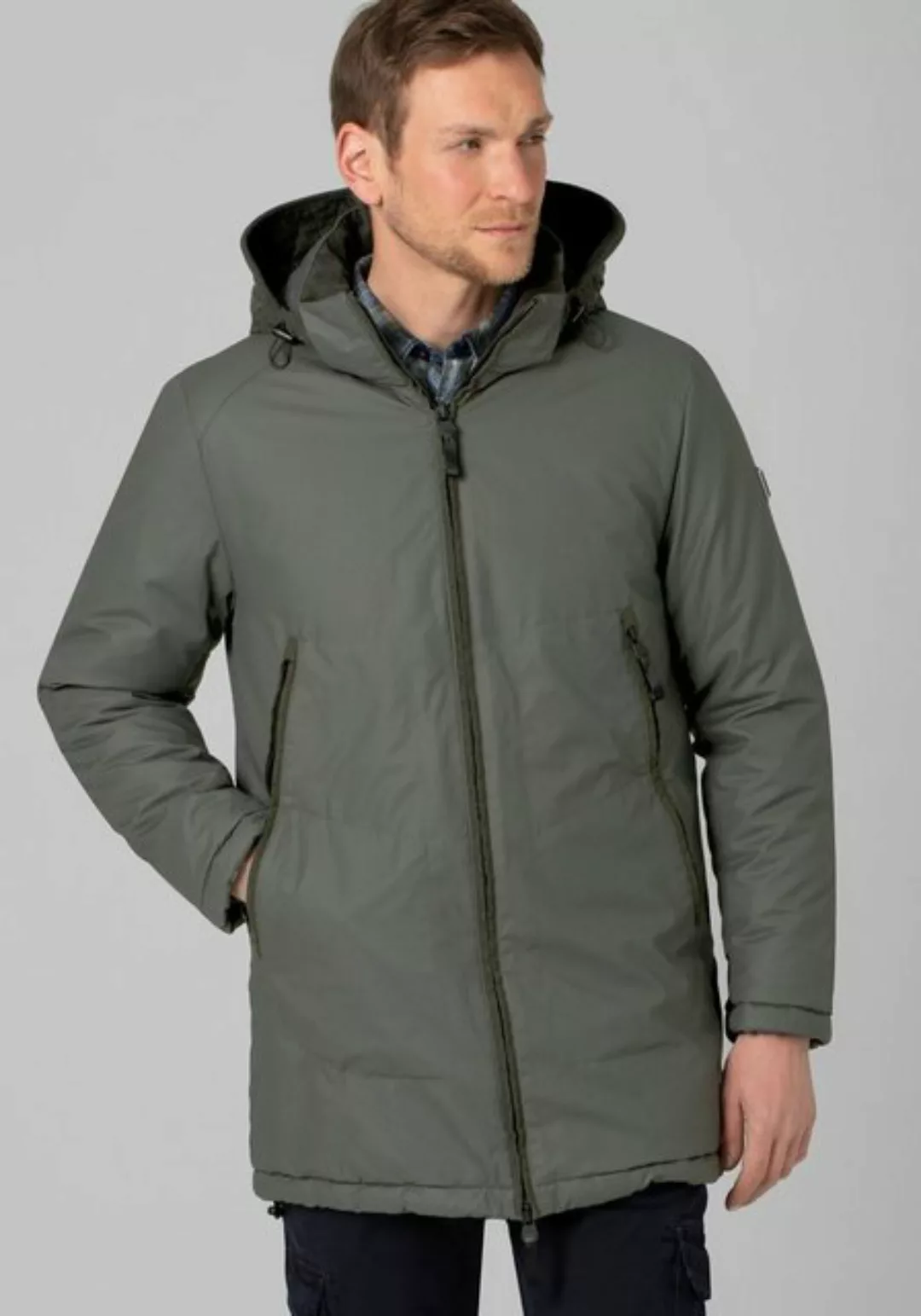 TIMEZONE Winterjacke "Attachable Hood Long Jacket 1", mit Kapuze günstig online kaufen