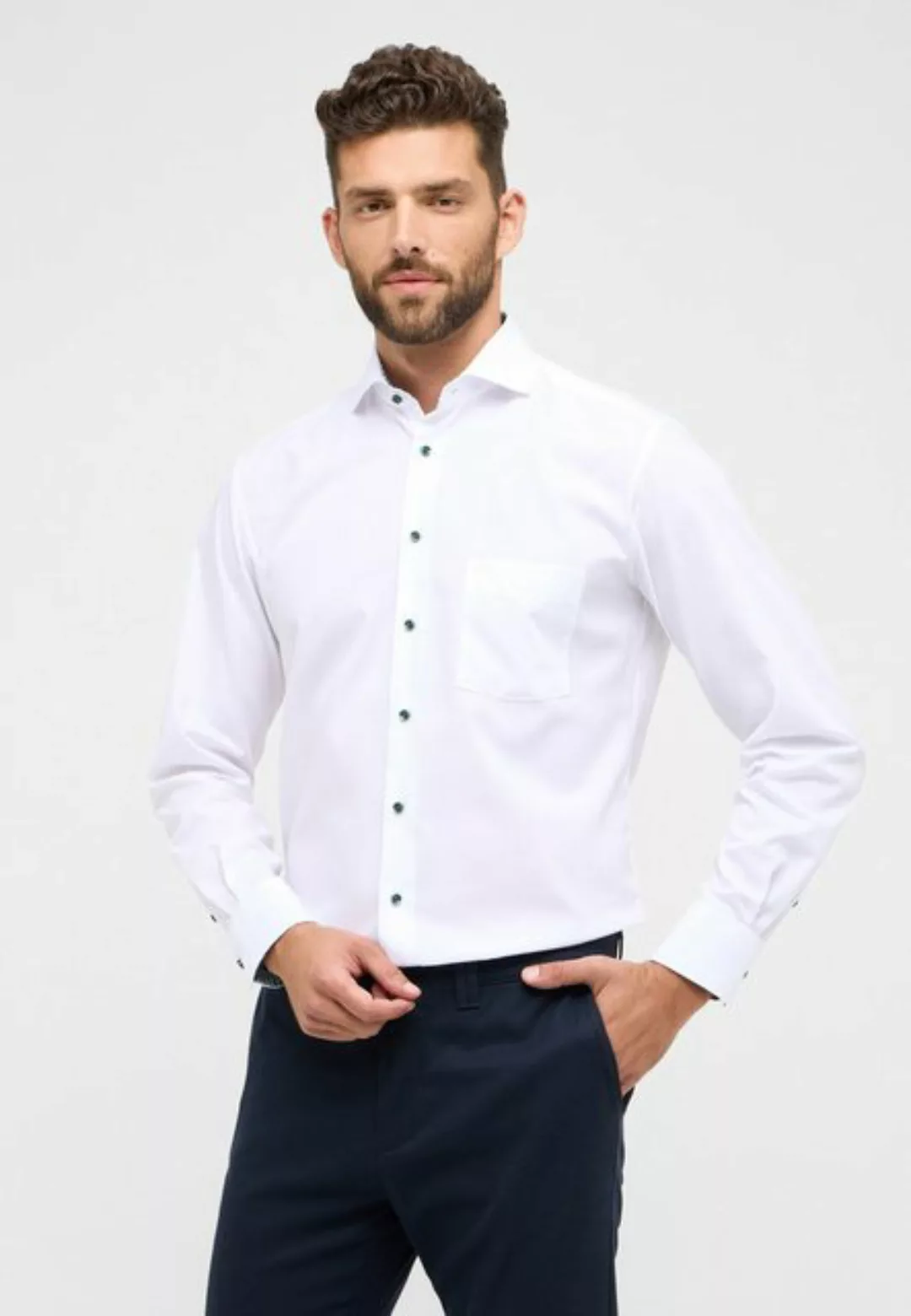 Eterna Langarmhemd MODERN FIT günstig online kaufen