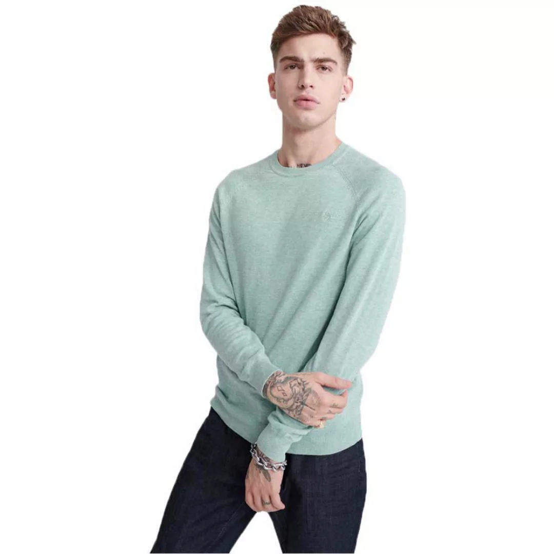 Superdry Orange Label Cotton Pullover 3XL Green günstig online kaufen