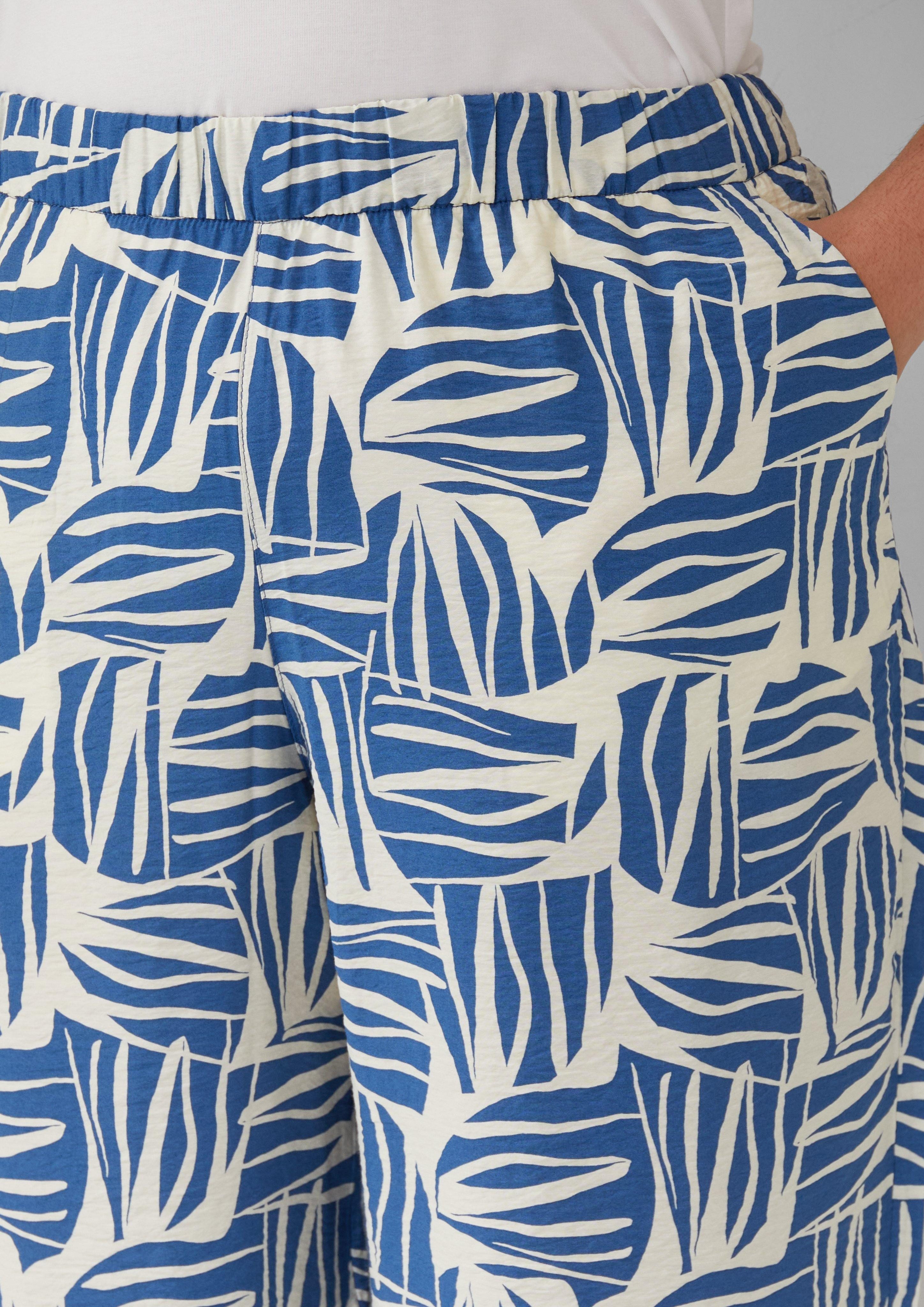 s.Oliver Stoffhose Culotte aus Viskosemix mit günstig online kaufen
