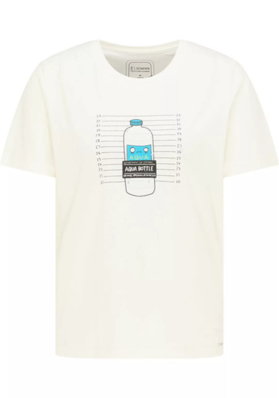 T-shirt - Seized Aqua Bottle - Aus Bio-baumwolle günstig online kaufen