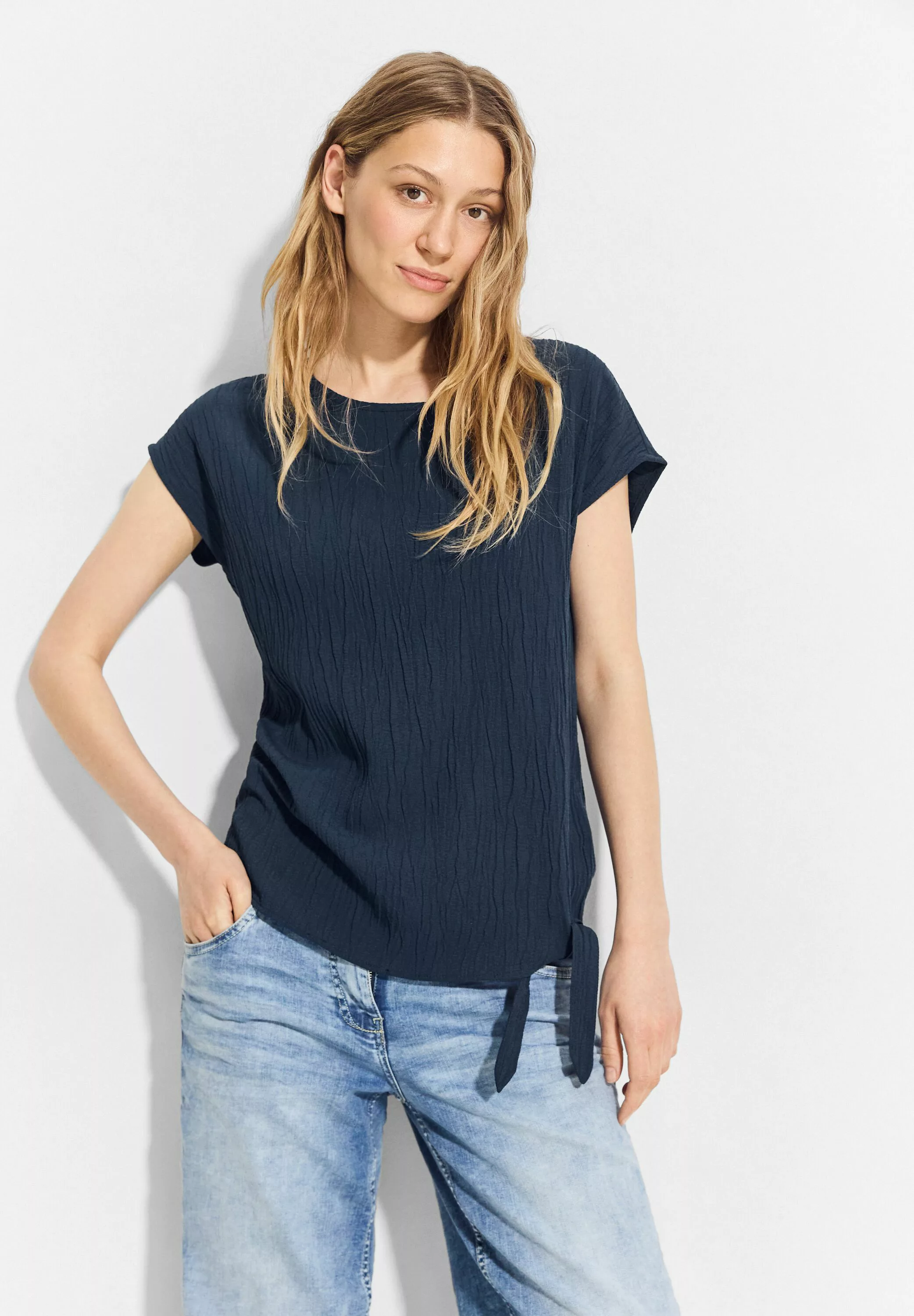 Cecil Shirtbluse in feiner Struktur-Qualität günstig online kaufen