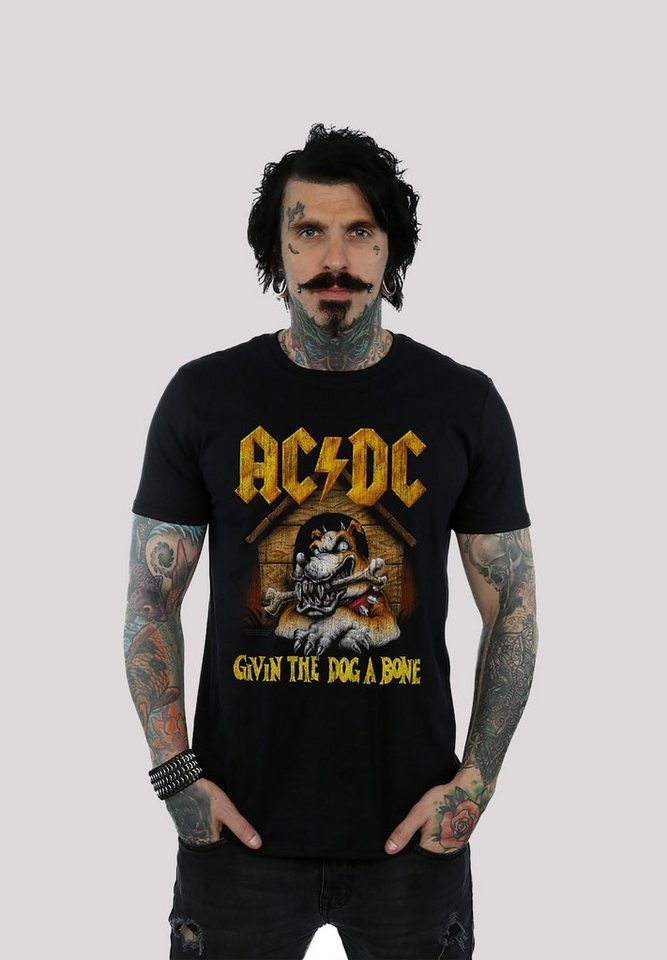 F4NT4STIC T-Shirt ACDC Givin The Dog A Bone Print günstig online kaufen