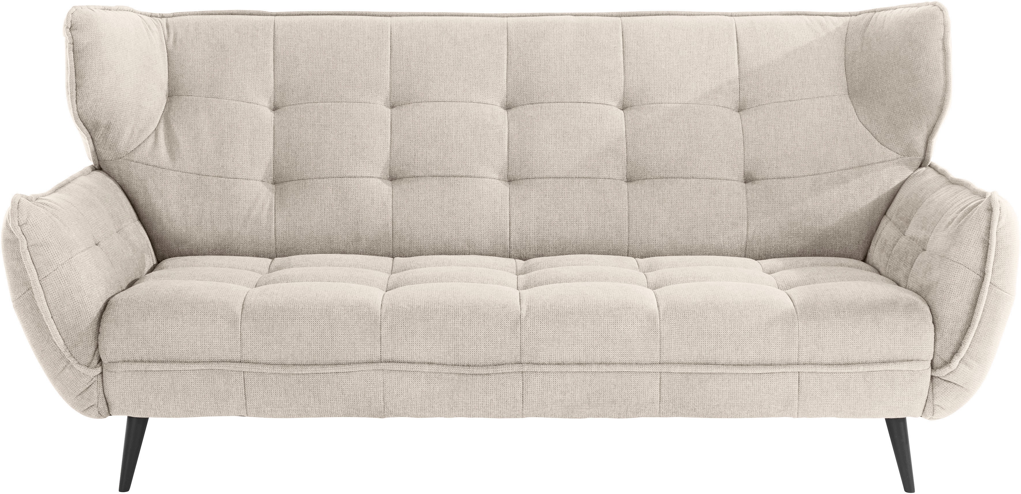 Leonique 3-Sitzer "Ariana", Big-Sofa bzw. stylischer Hochlehner günstig online kaufen