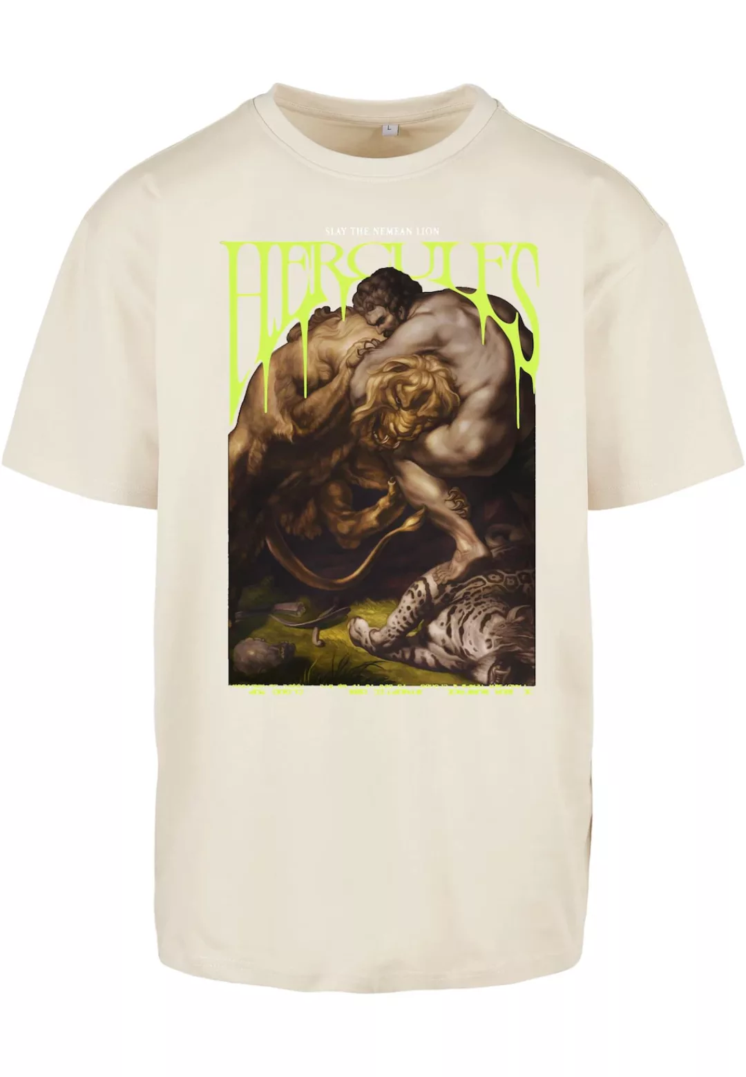 MisterTee Kurzarmshirt "MisterTee Herren Hercules Oversize Tee" günstig online kaufen