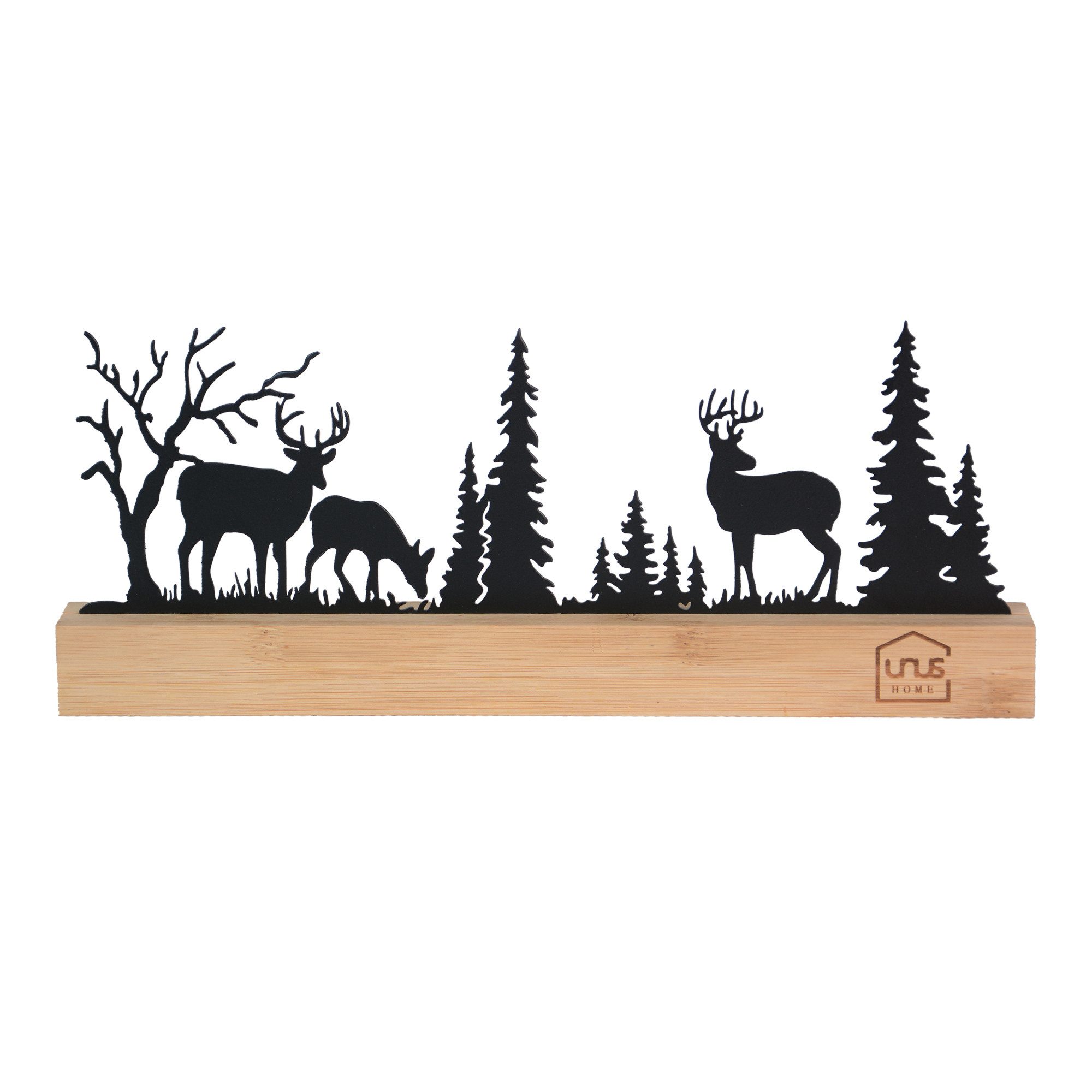 UNUS HOME Dekofigur Aufsteller Wald Silhouette günstig online kaufen