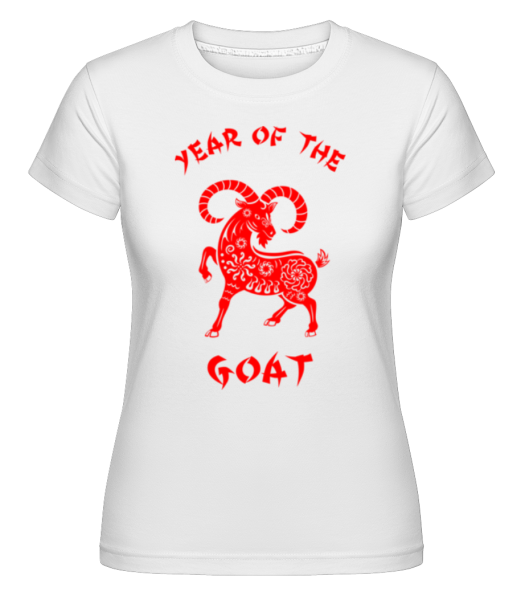 Chinese Zodiac Year Of The Goat · Shirtinator Frauen T-Shirt günstig online kaufen