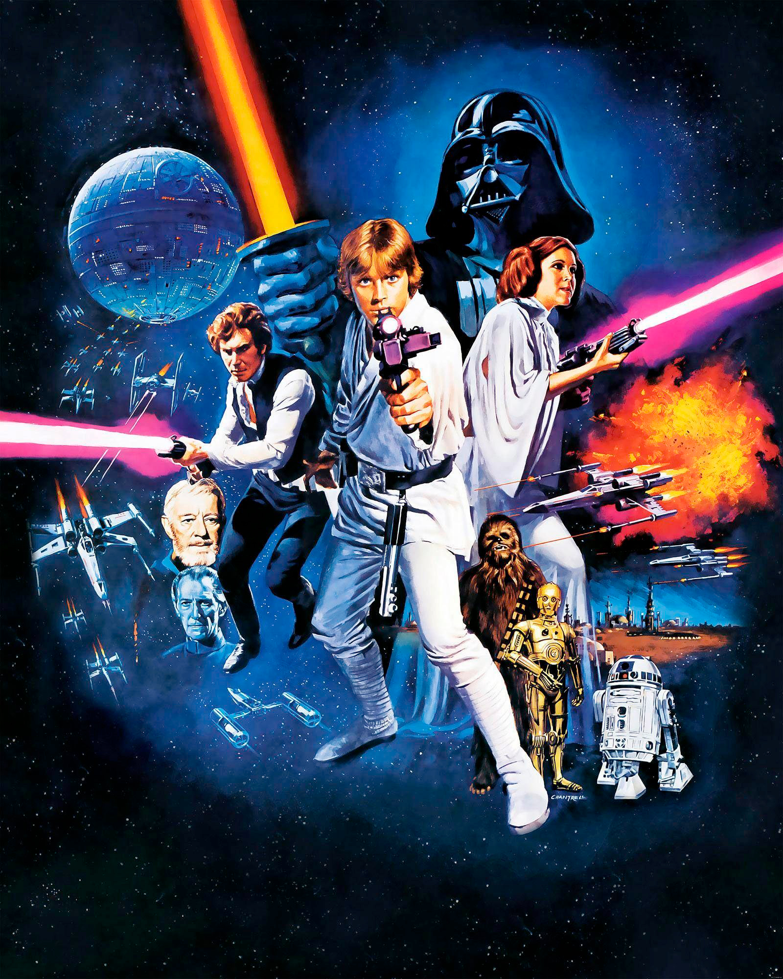 Komar Vliestapete »Digitaldruck Vlies - Star Wars Poster Classic 1 - Größe günstig online kaufen