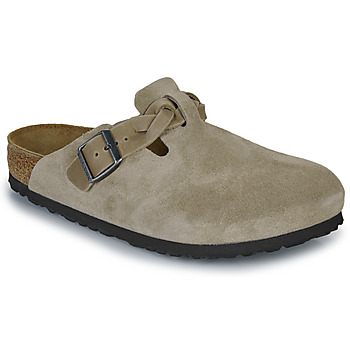 Birkenstock  Pantoffeln Boston Braided LEOI/LEVE Taupe günstig online kaufen