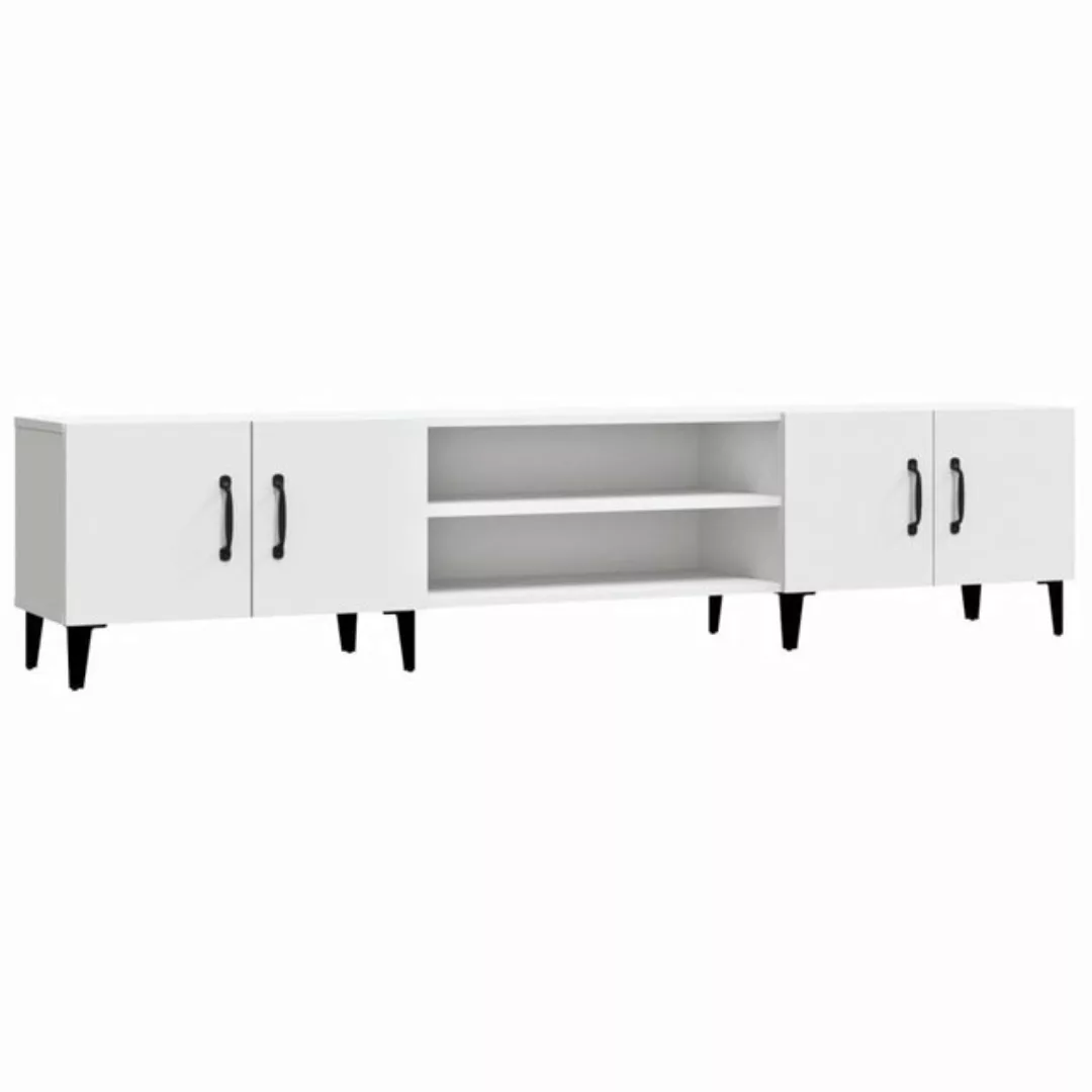 furnicato TV-Schrank Weiß 180x31,5x40 cm Holzwerkstoff günstig online kaufen