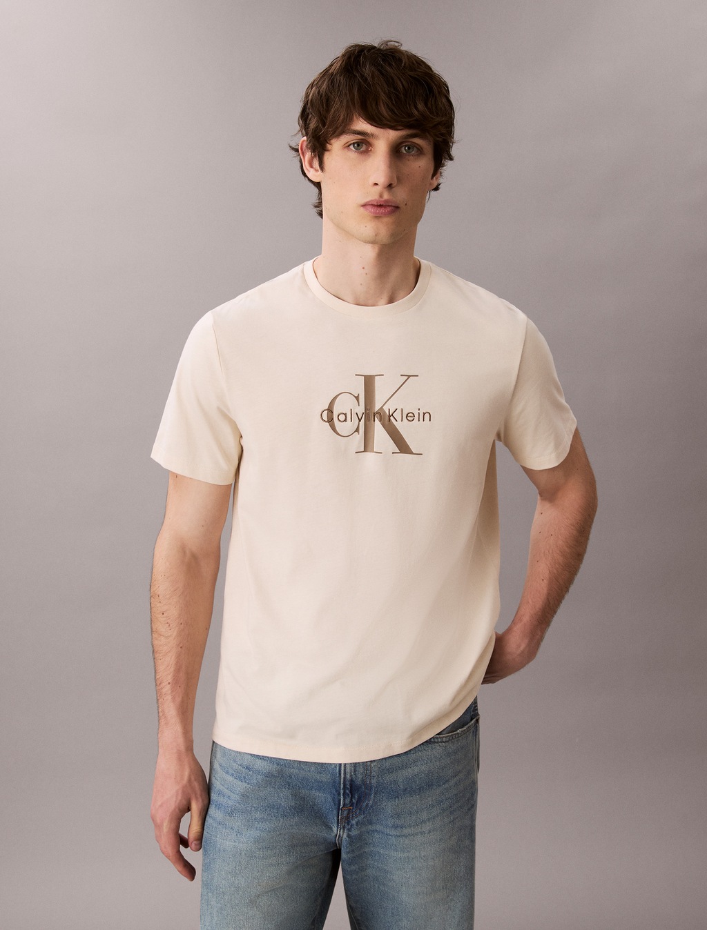 Calvin Klein Jeans T-Shirt "SS Hero Monologo Tee 20s", Mit Rundhalsausschni günstig online kaufen