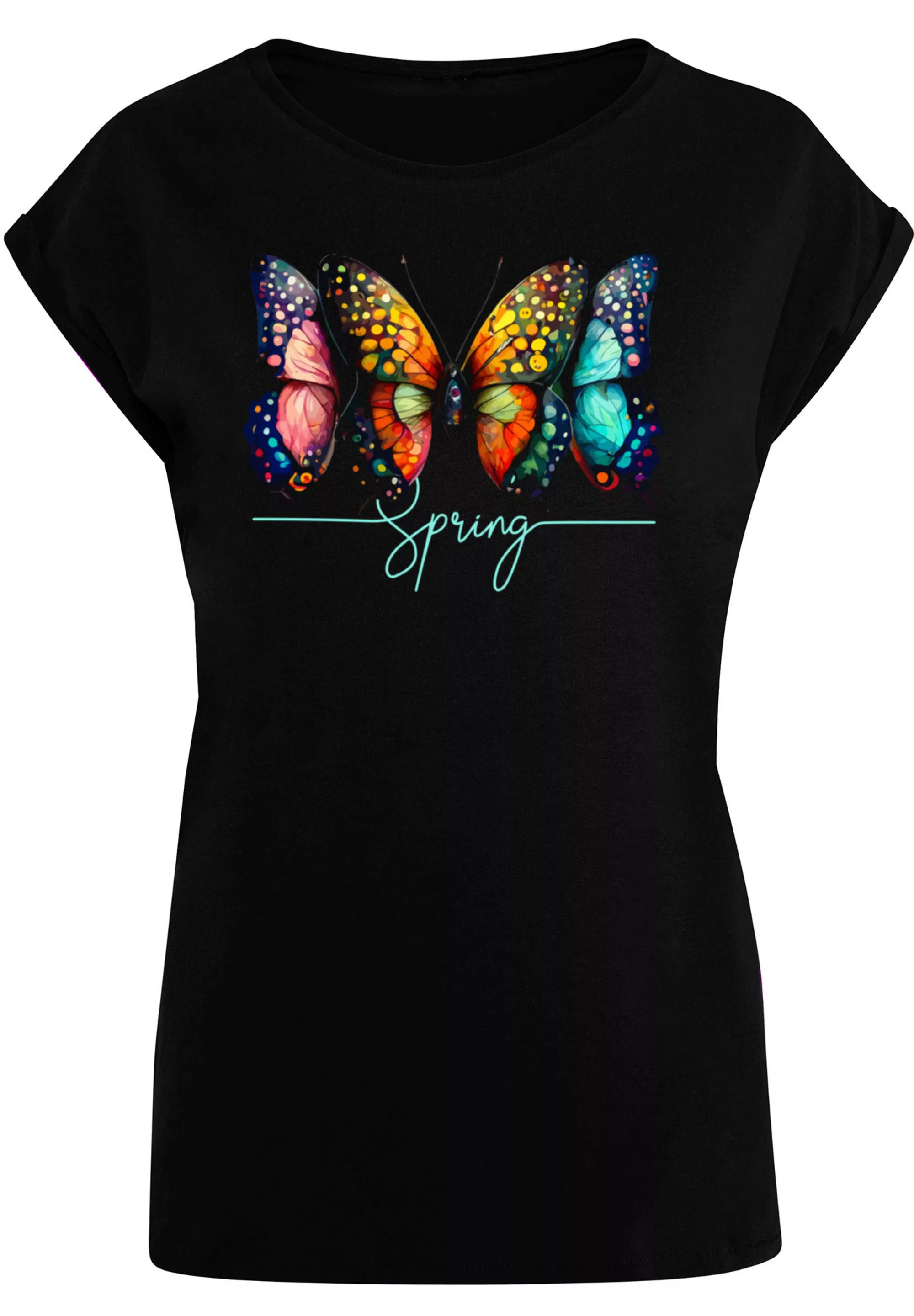 F4NT4STIC T-Shirt "Schmetterling Illusion", Print günstig online kaufen