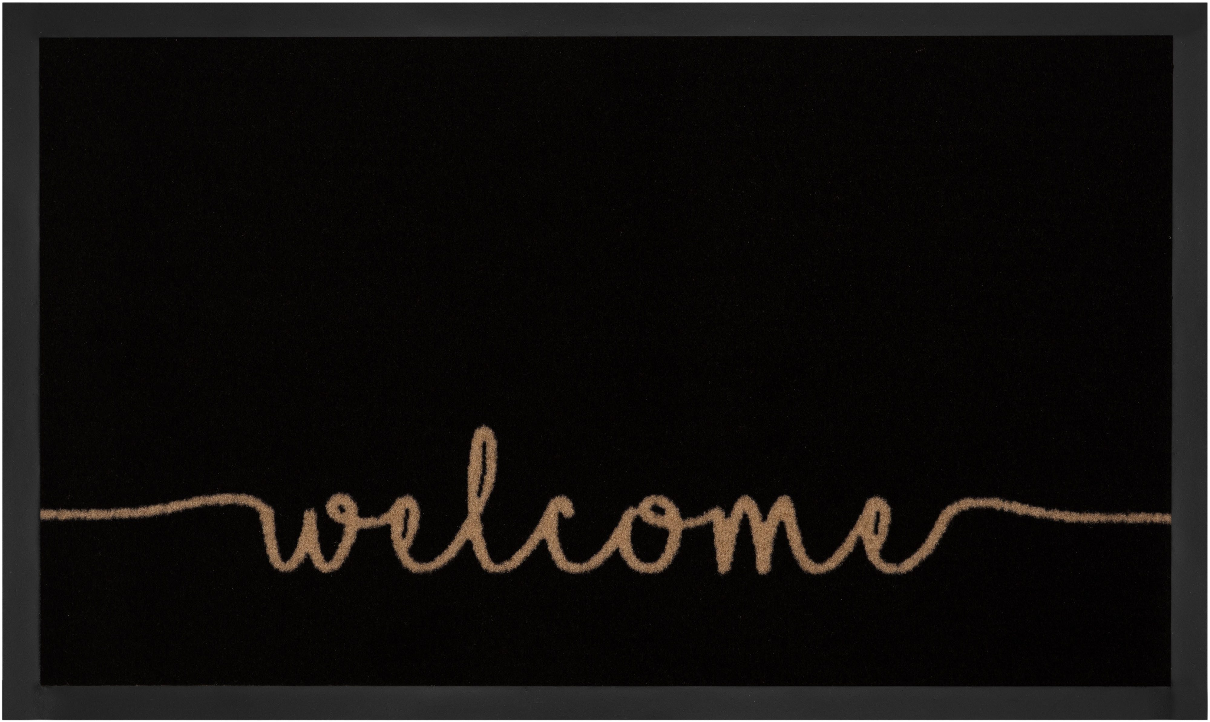 HANSE Home Fußmatte »Cozy Welcome, Türmatte«, rechteckig, 5 mm Höhe, Waschb günstig online kaufen