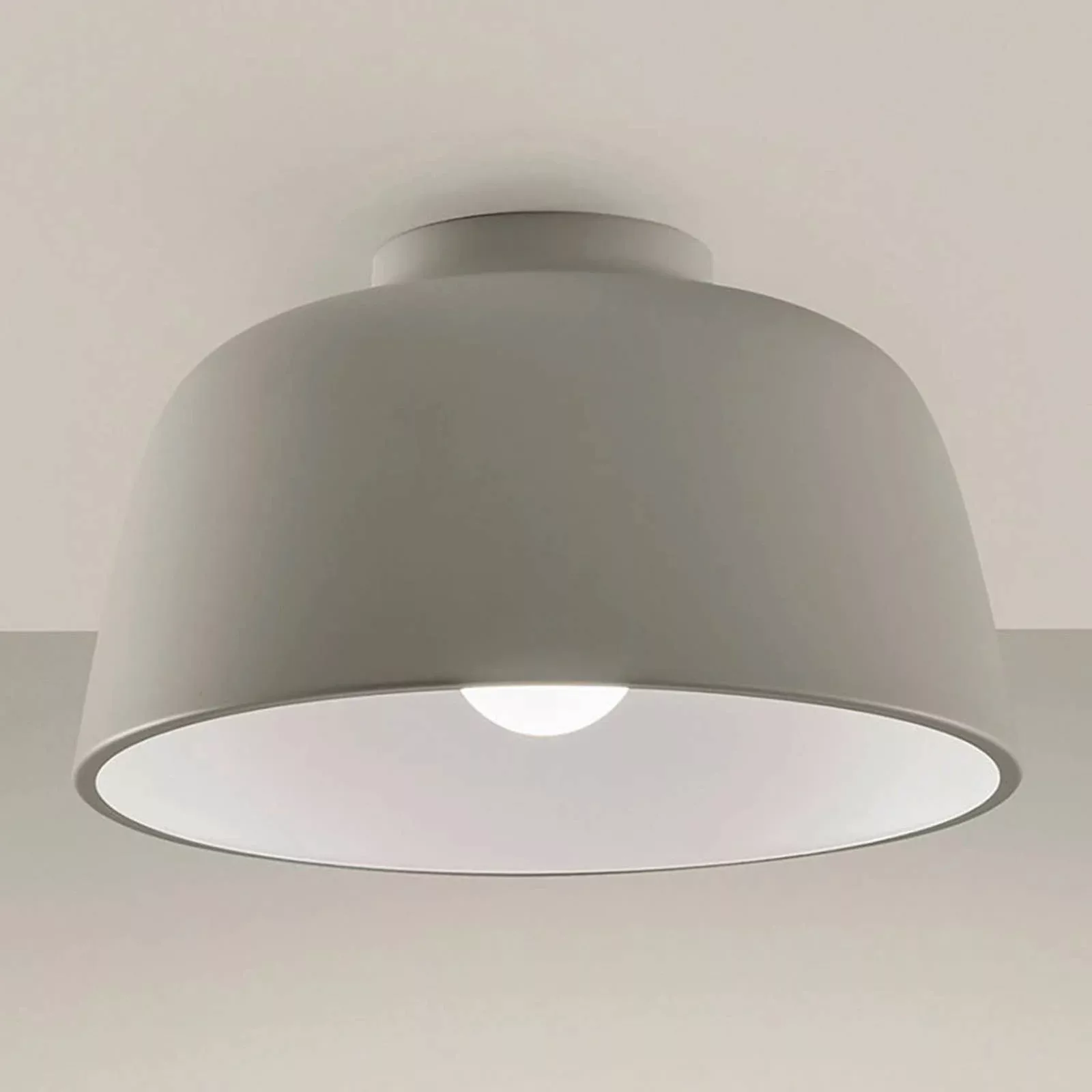 LEDS-C4 Miso Deckenleuchte Ø 28,5 cm steingrau günstig online kaufen