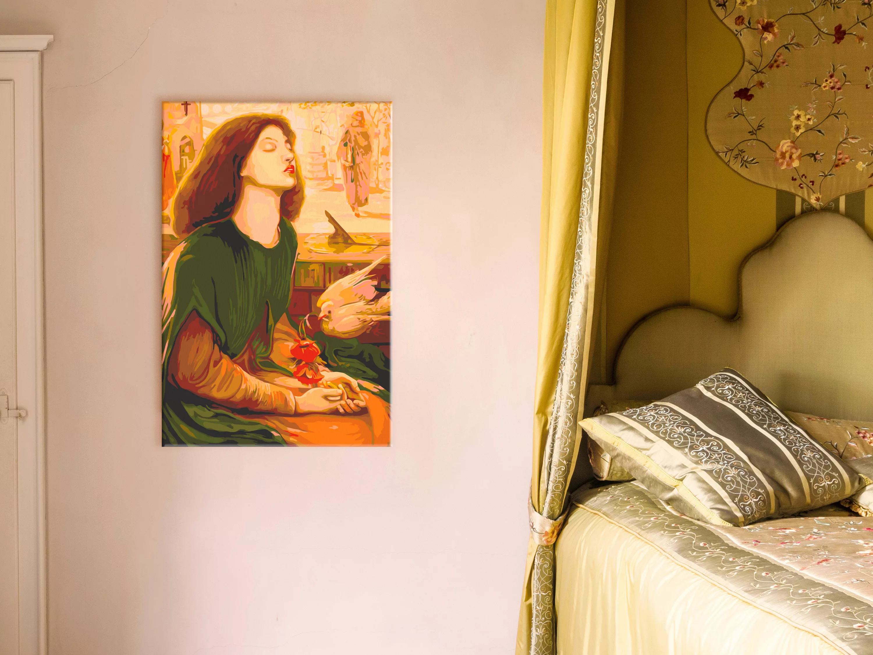Malen Nach Zahlen - Rossetti's Beata Beatrix günstig online kaufen