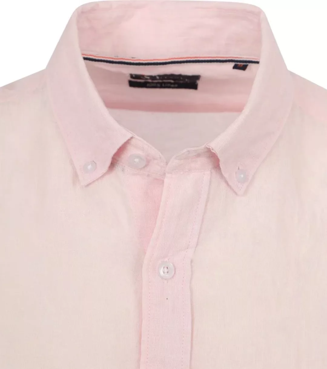 Suitable Hemd Leinen Hellrosa - Größe M günstig online kaufen