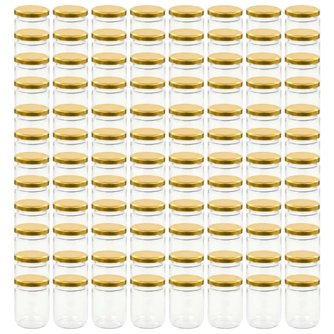 Marmeladengläser Mit Goldenem Deckel 96 Stk. 230 Ml günstig online kaufen